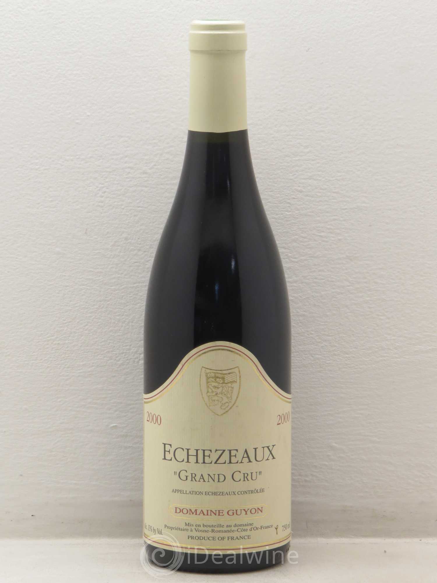 Echezeaux Grand Cru Guyon 2000 - Lot de 1 bouteille - 0