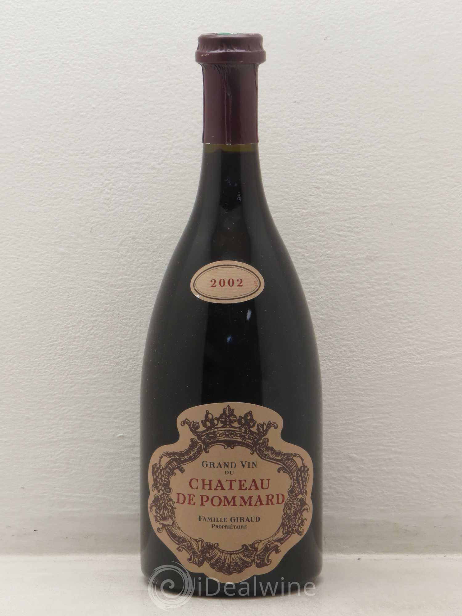Pommard Château de Pommard 2002 - Lot de 1 bouteille - 0