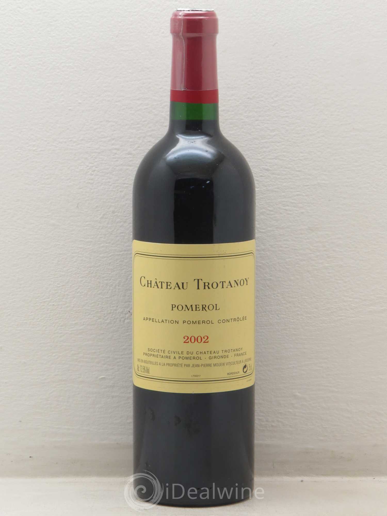 Château Trotanoy 2002 - Lot de 1 bouteille - 0