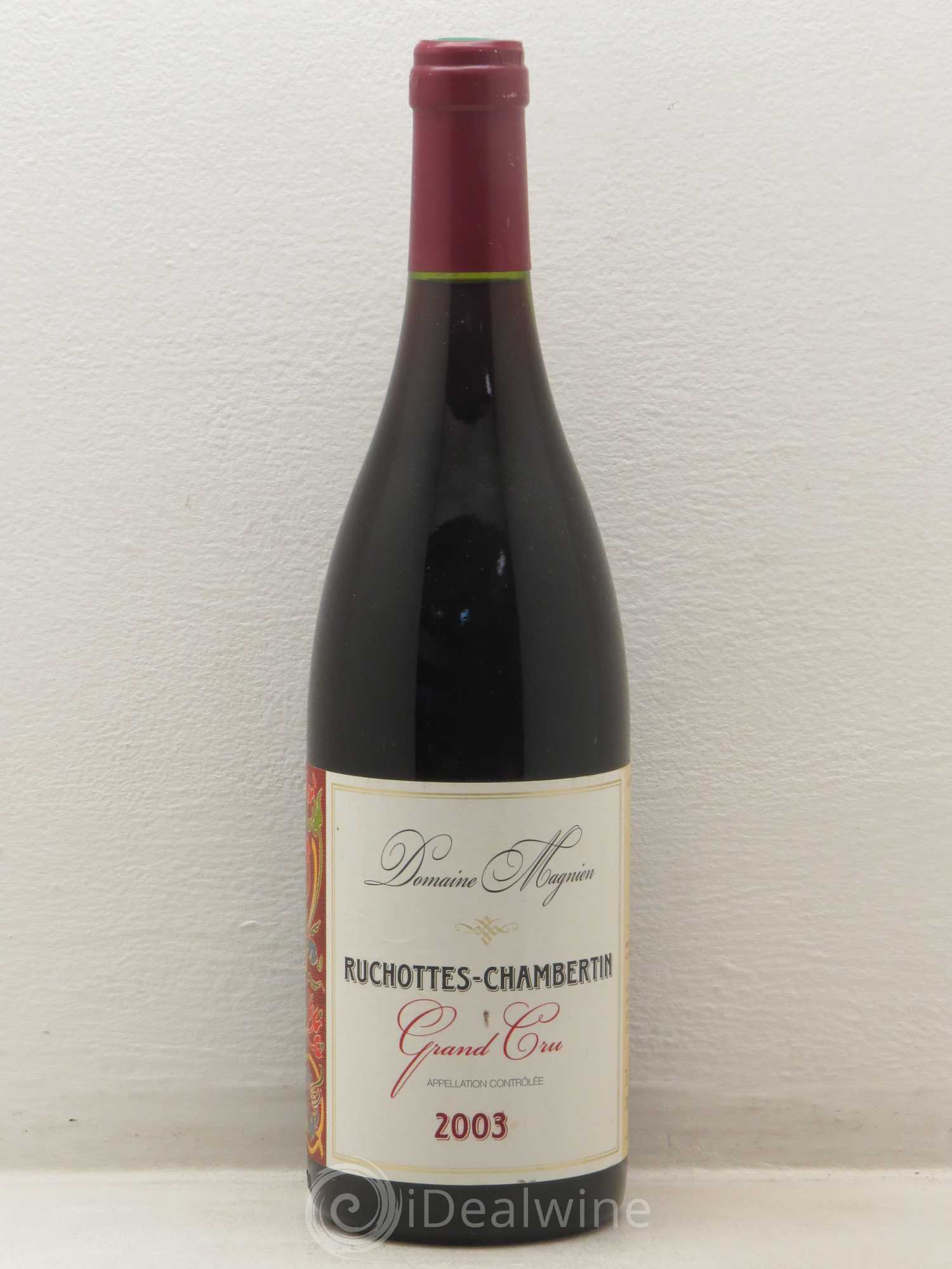 Ruchottes-Chambertin Grand Cru Magnien Henri 2003 - Lot de 1 bouteille - 0
