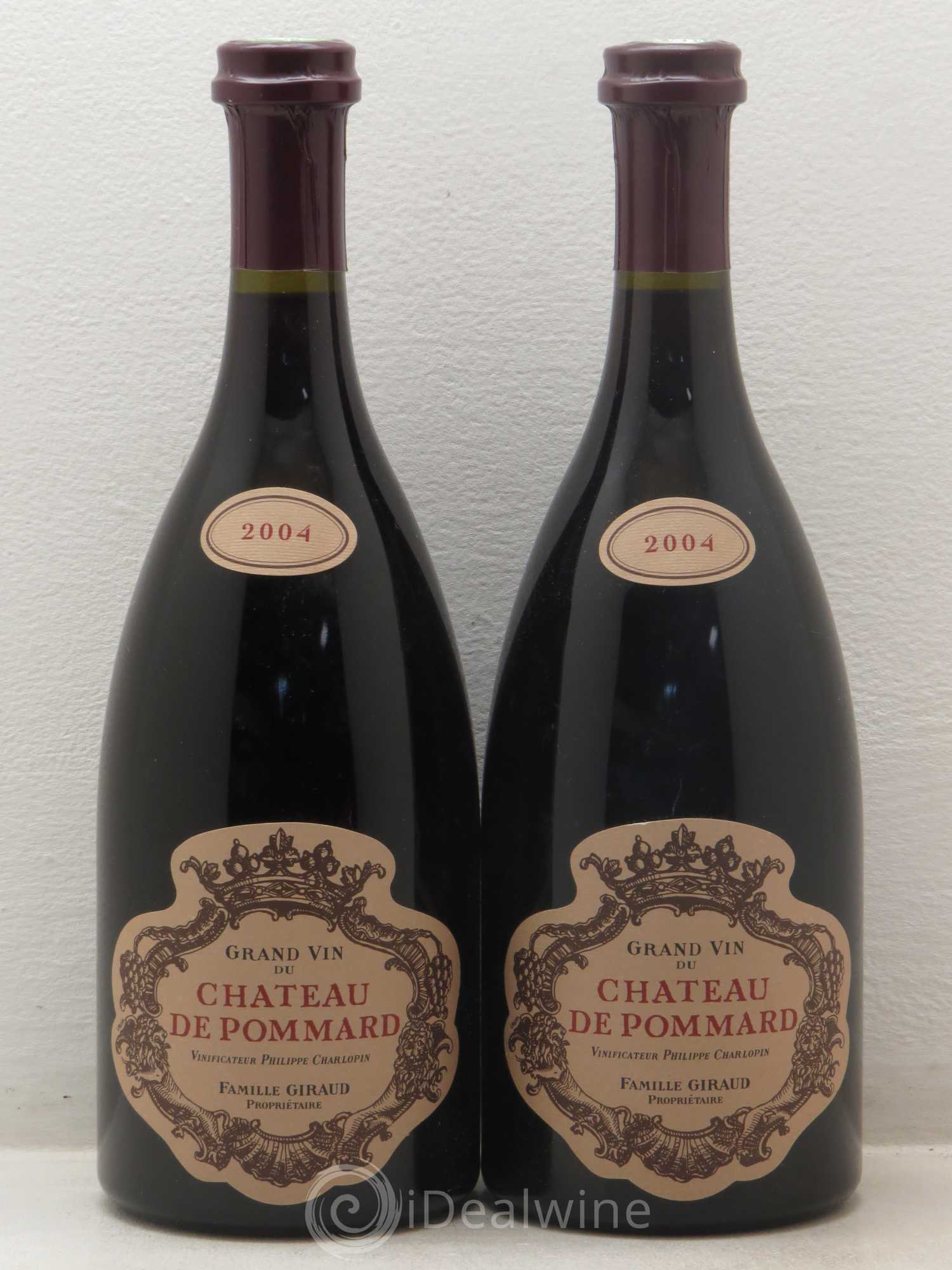Pommard Château de Pommard 2004 - Lot de 2 bouteilles - 0