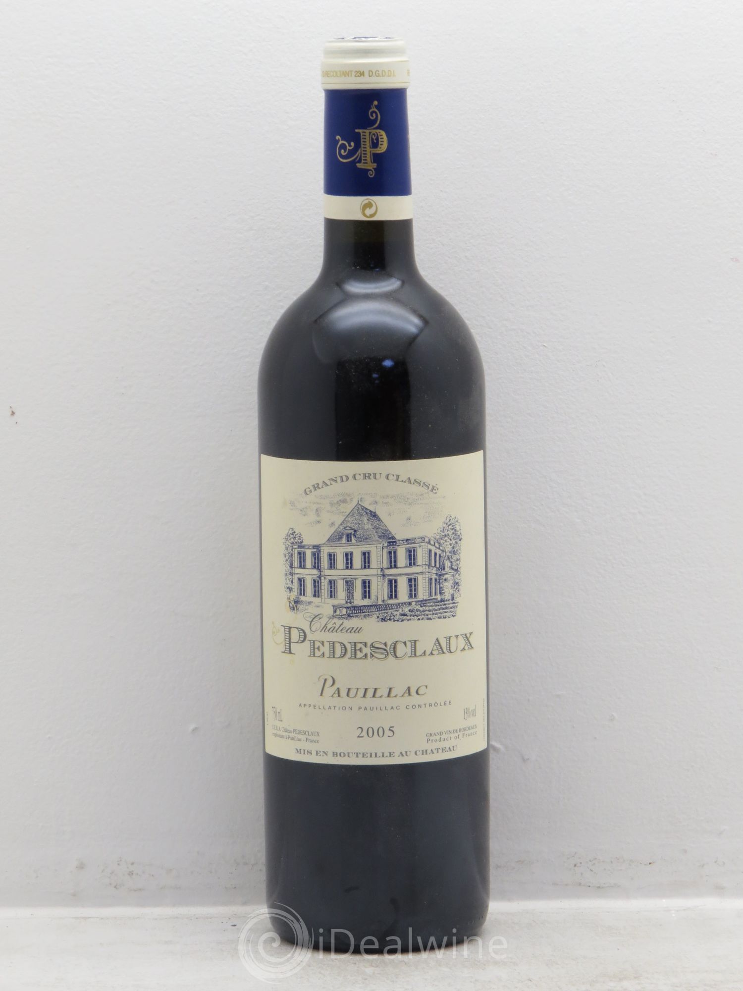 Château Pedesclaux 5ème Grand Cru Classé 2005 - Lot de 1 bouteille - 0