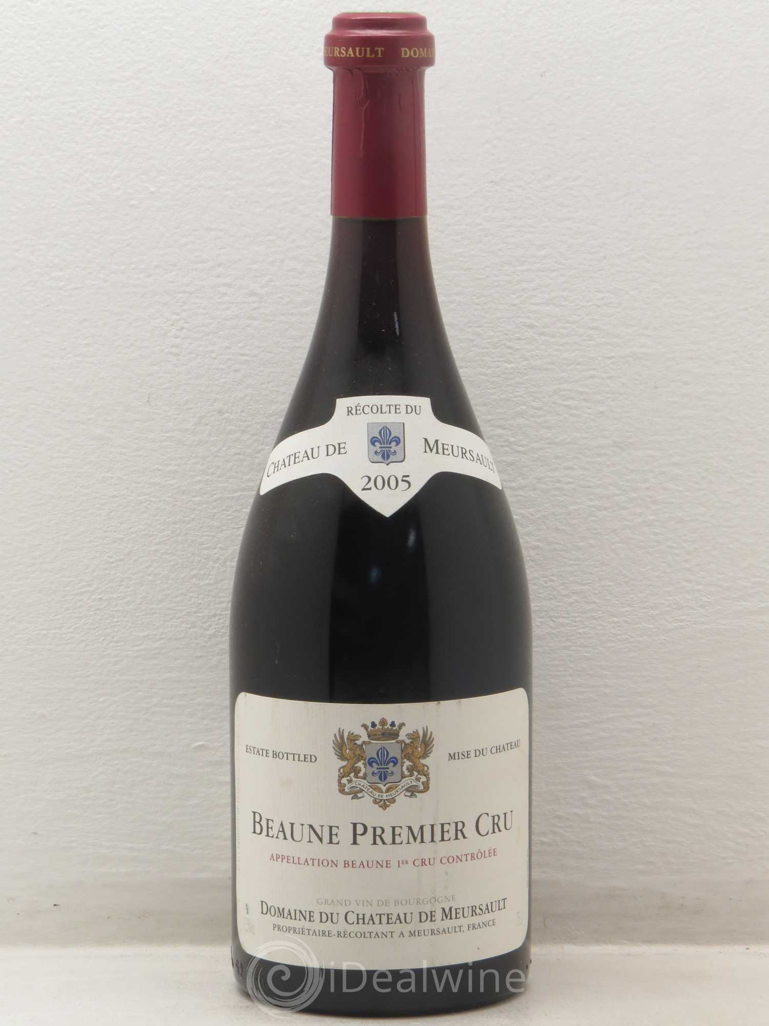 Beaune 1er Cru Château de Meursault 2005 - Lot de 1 bouteille - 0