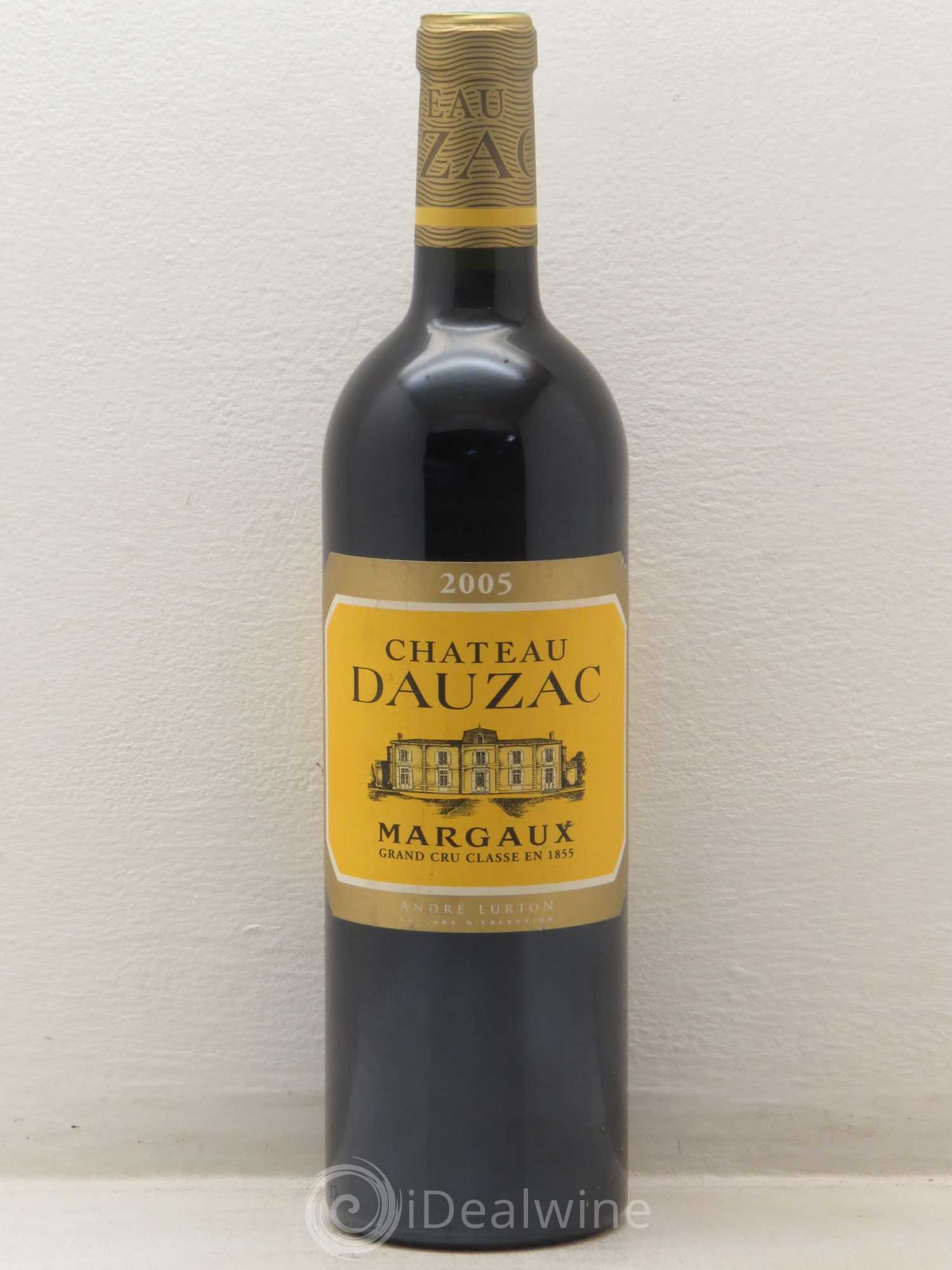 Château Dauzac 5ème Grand Cru Classé 2005 - Lot de 1 bouteille - 0