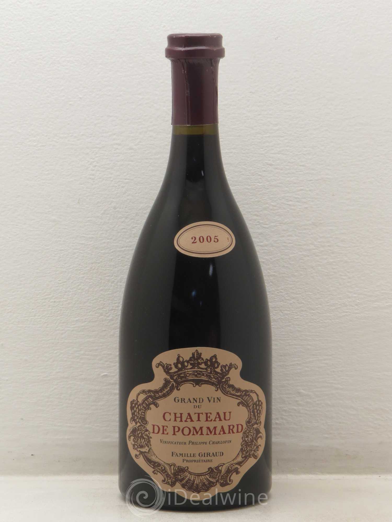 Pommard Château de Pommard 2005 - Lot de 1 bouteille - 0