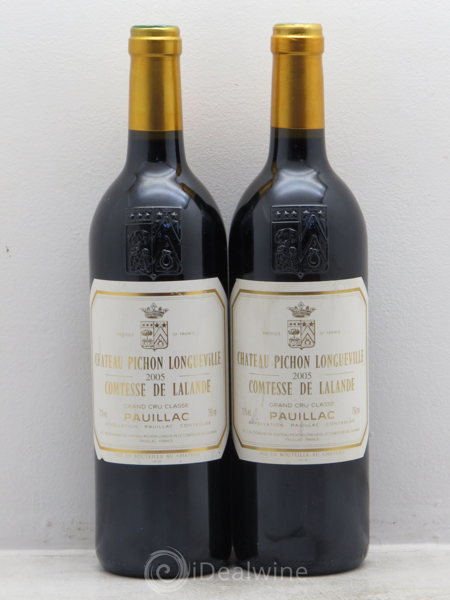 Château Pichon Longueville Comtesse de Lalande 2ème Grand Cru Classé 2005 - Lot de 2 bouteilles - 0