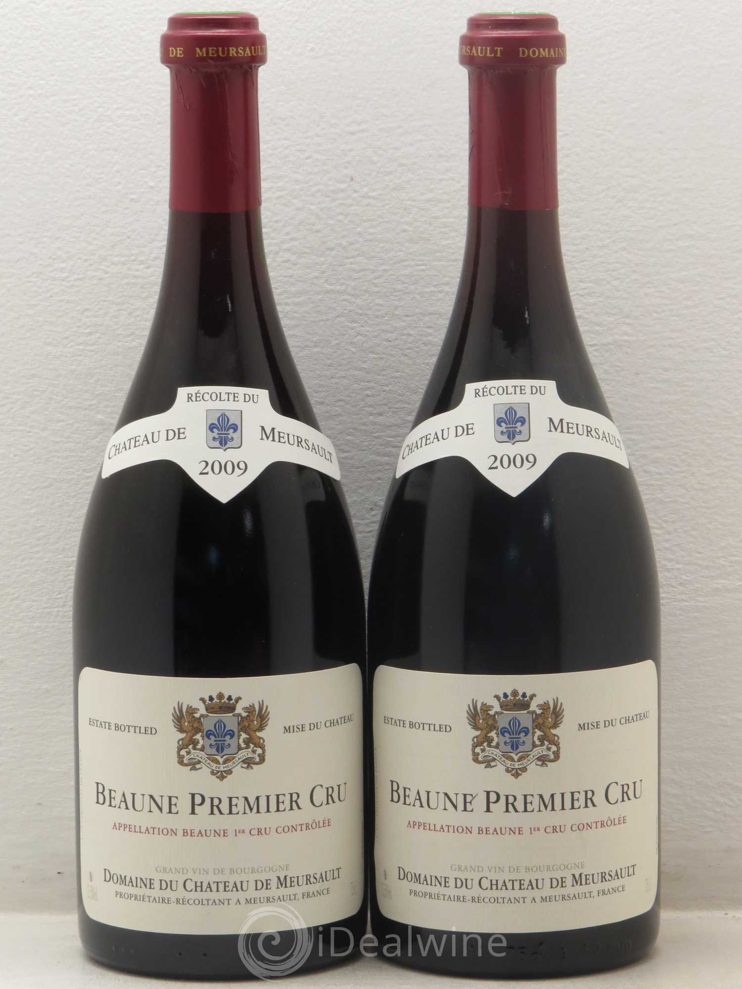 Beaune 1er Cru Château de Meursault 2009 - Lot de 2 bouteilles - 0