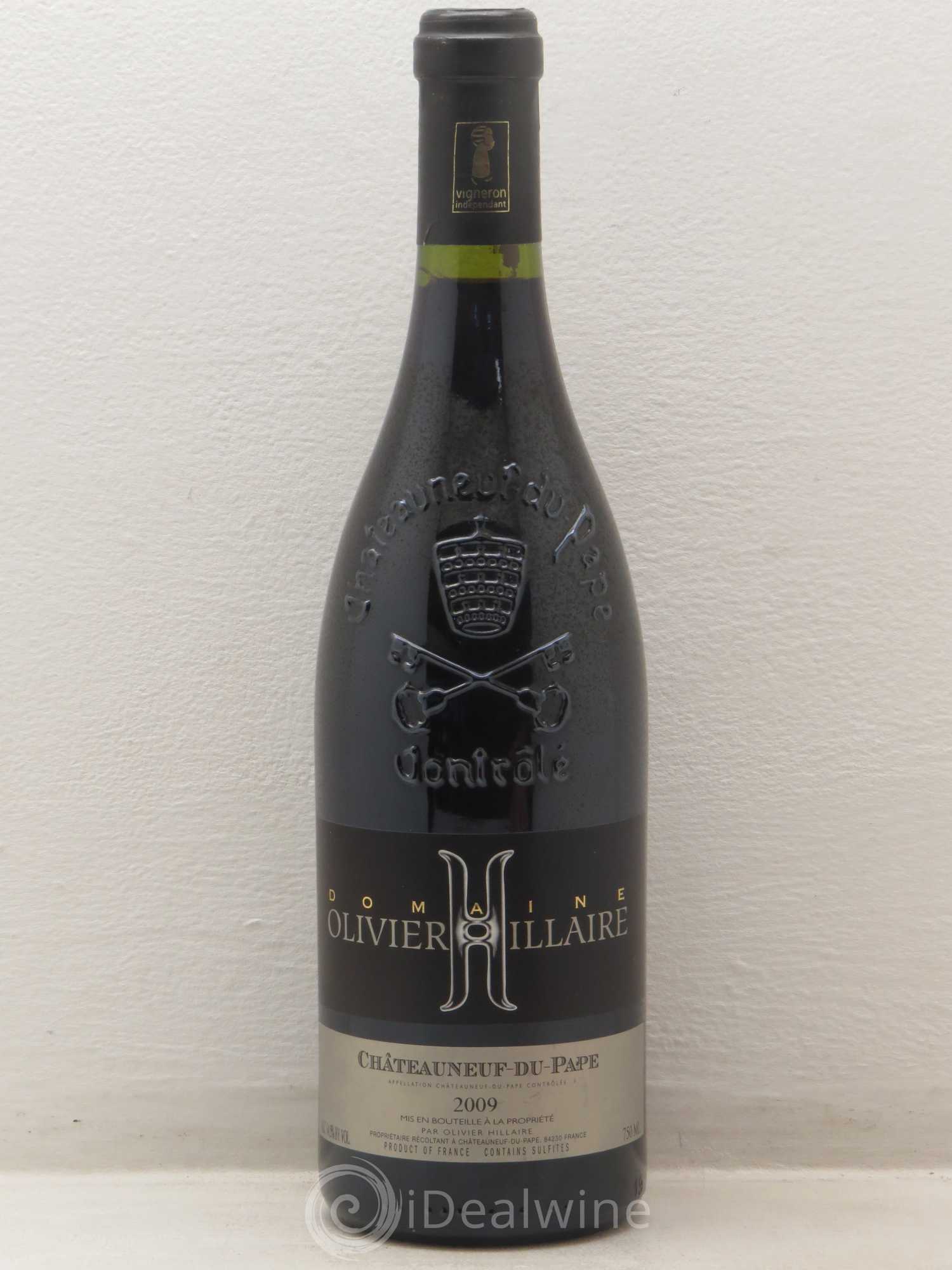 Châteauneuf-du-Pape Olivier Hilaire 2009 - Lot of 1 bottle - 0