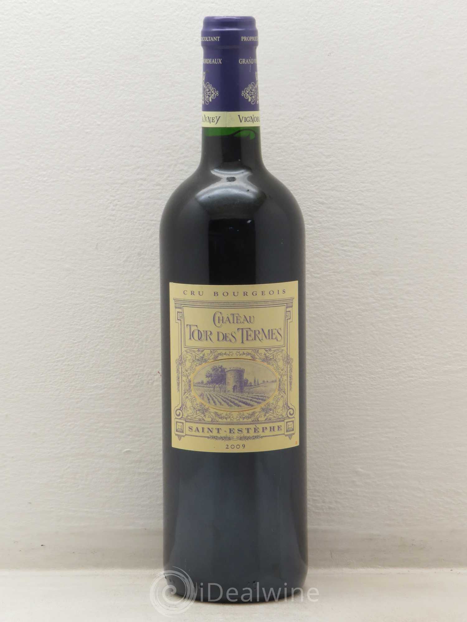 Château Tour des Termes Cru Bourgeois 2009 - Lot de 1 bouteille - 0