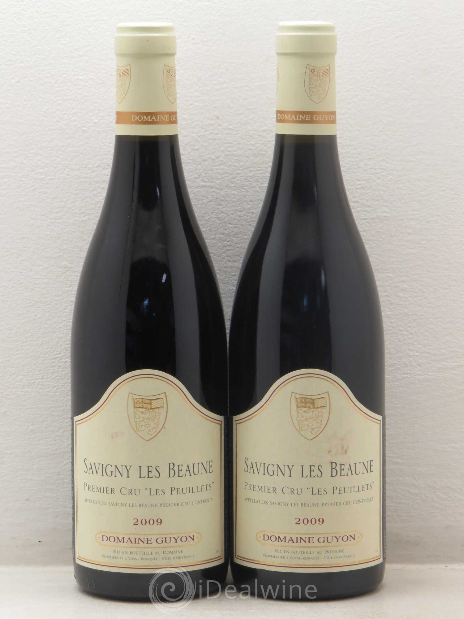 Savigny-lès-Beaune 1er Cru Les Peuillets Guyon 2009 - Posten von 2 Flaschen - 0