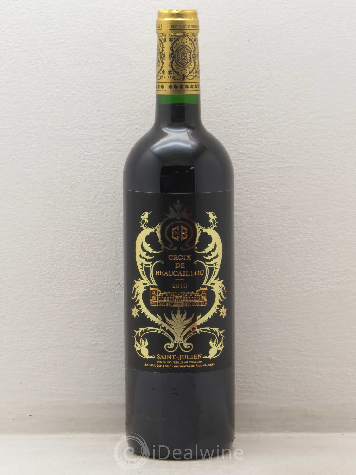 La Croix de Beaucaillou Second Vin 2010 - Lot de 1 bouteille - 0