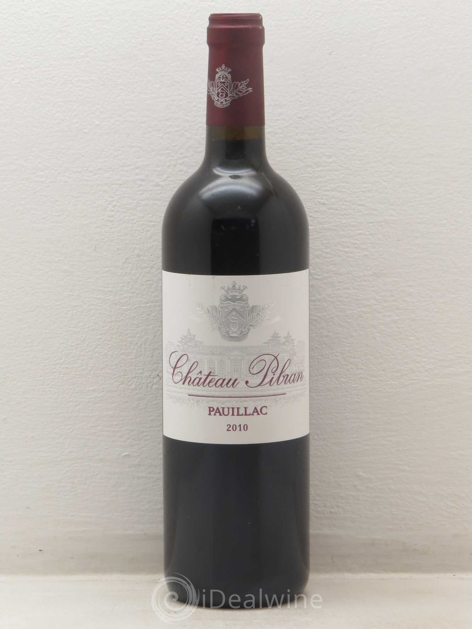 Château Pibran 2010 - Lot de 1 bouteille - 0