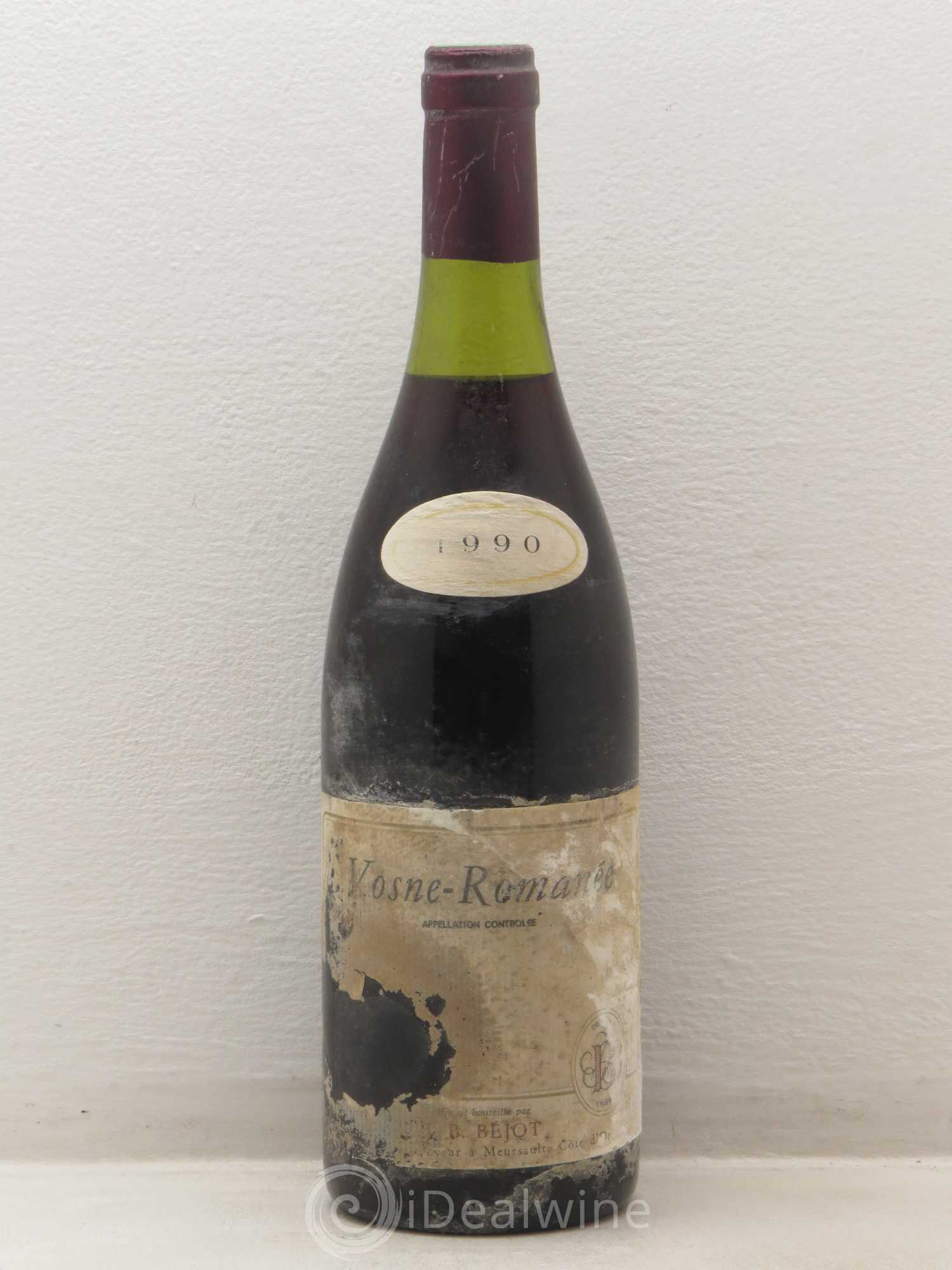 Vosne-Romanée Bejot 1990 - Posten von 1 Flasche - 0
