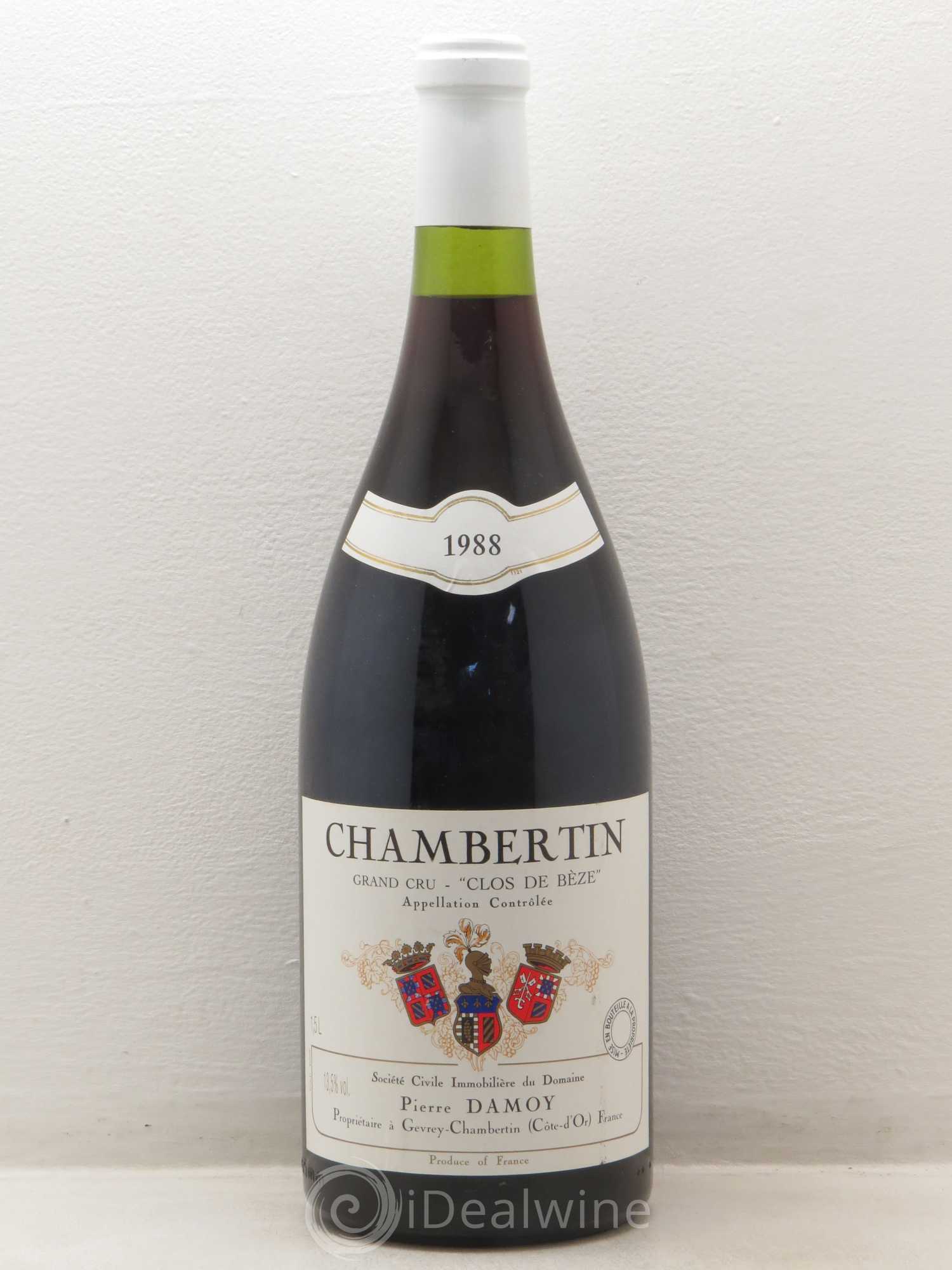 Chambertin Grand Cru Pierre Damoy Clos de Bèze 1988 - Lot de 1 magnum - 0