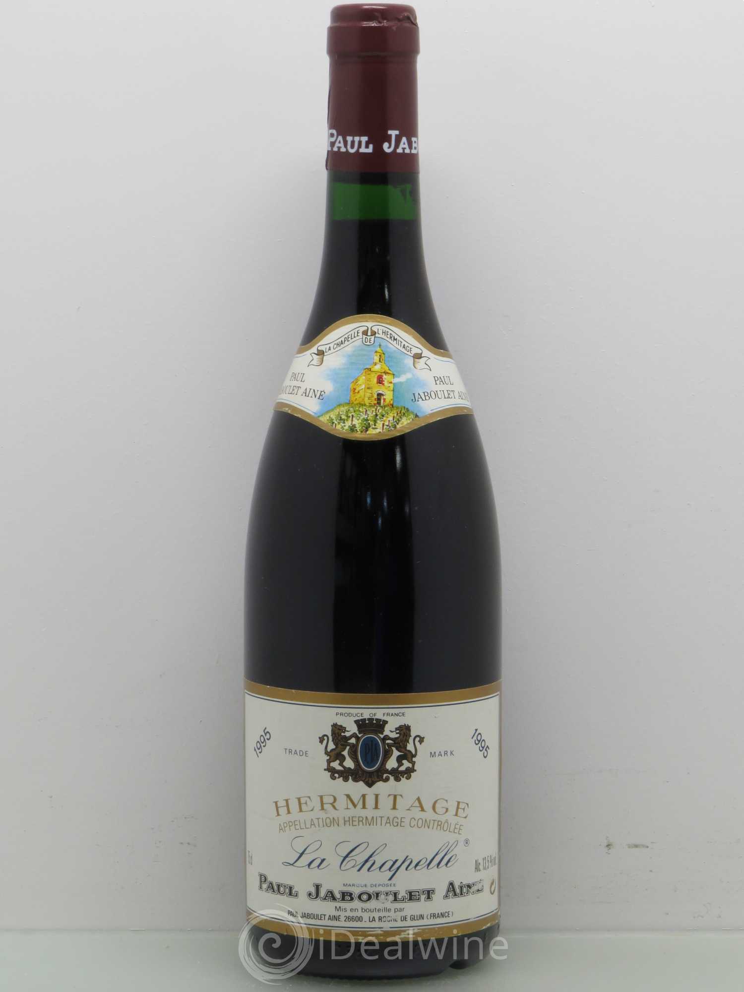 Hermitage La Chapelle Paul Jaboulet Ainé 1995 - Lot de 1 bouteille - 0