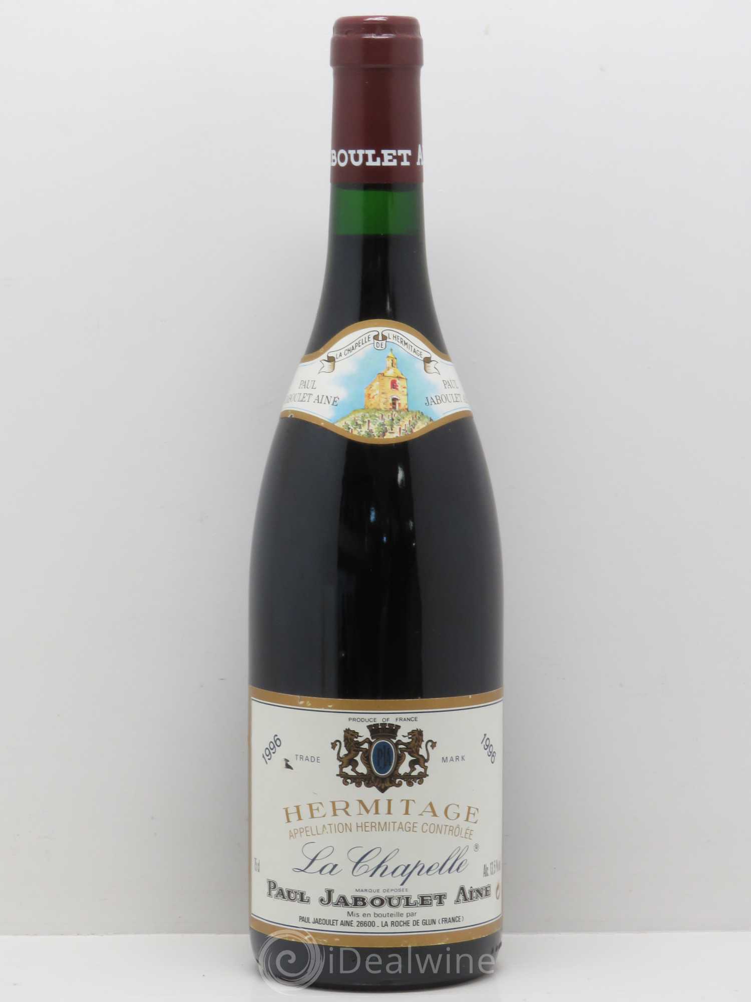 Hermitage La Chapelle Paul Jaboulet Ainé 1996 - Lot de 1 bouteille - 0