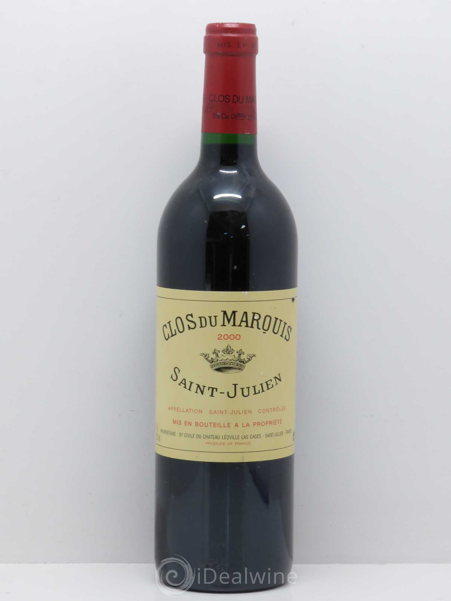 Clos du Marquis 2000 - Lot de 1 bouteille - 0