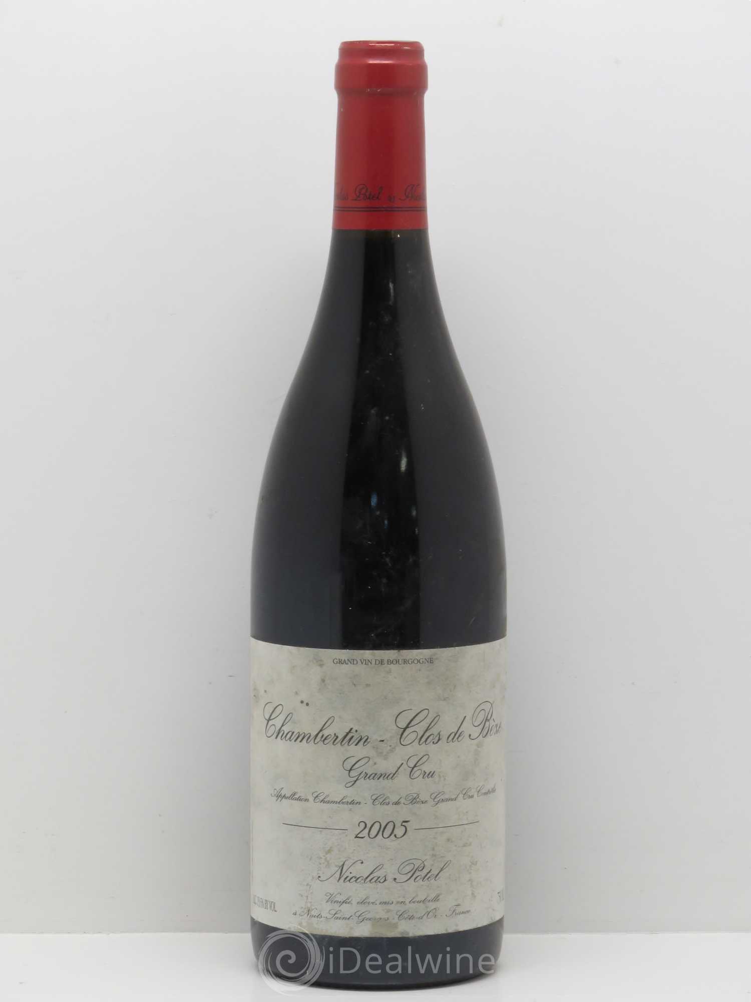 Chambertin Clos de Bèze Grand Cru Nicolas Potel 2005 - Lot of 1 bottle - 0