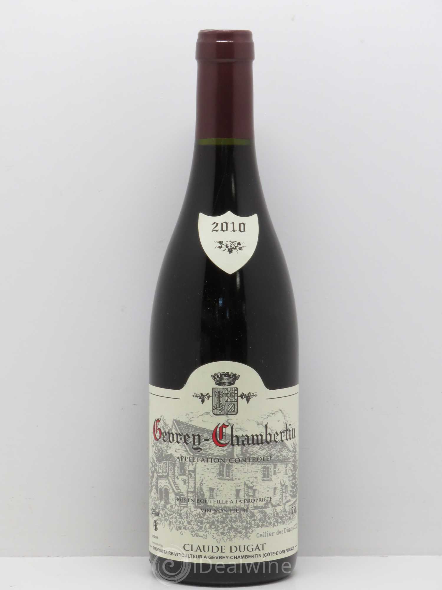 Gevrey-Chambertin Claude Dugat 2010 - Lot de 1 bouteille - 0