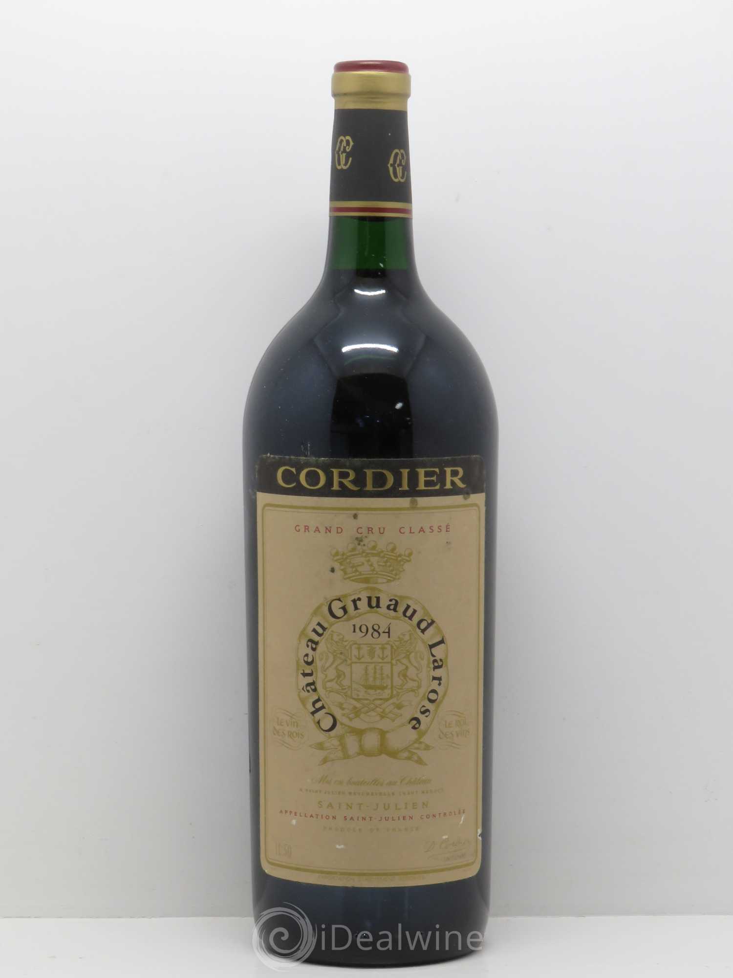 Château Gruaud Larose 2ème Grand Cru Classé (sans prix de réserve) 1984 - Lot de 1 magnum - 0
