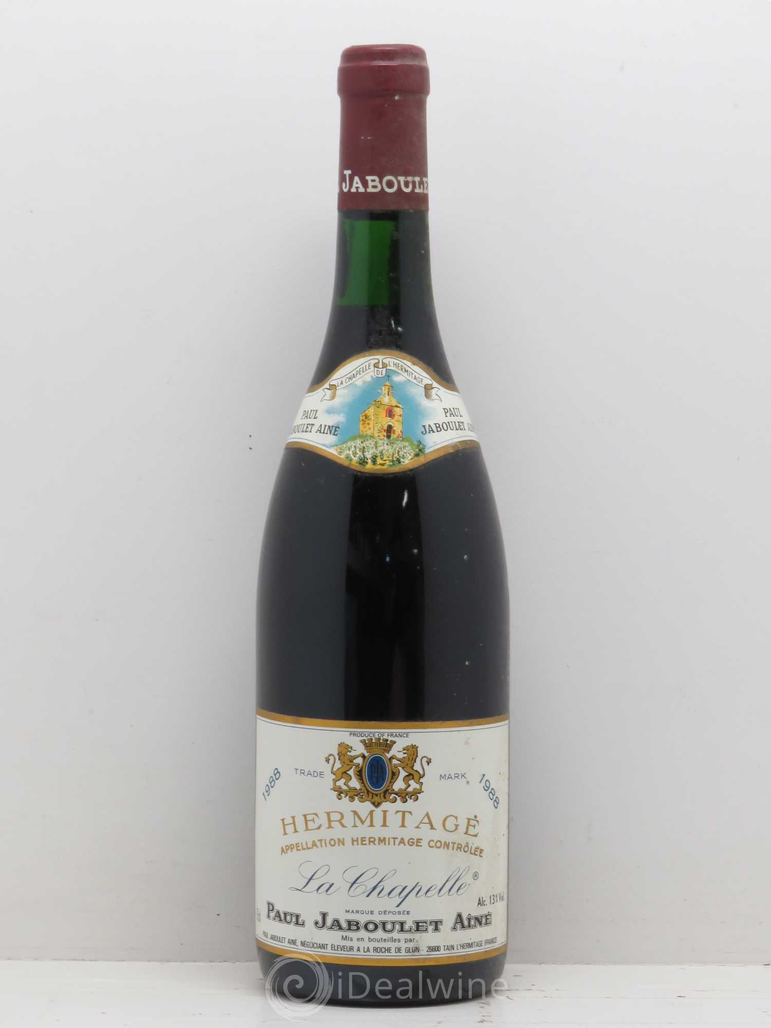 Hermitage La Chapelle Paul Jaboulet Ainé 1988 - Lot de 1 bouteille - 0