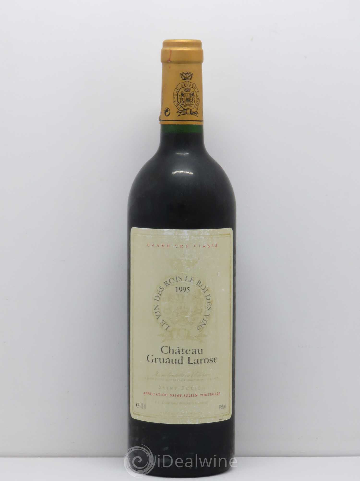 Château Gruaud Larose 2ème Grand Cru Classé 1995 - Lot de 1 bouteille - 0