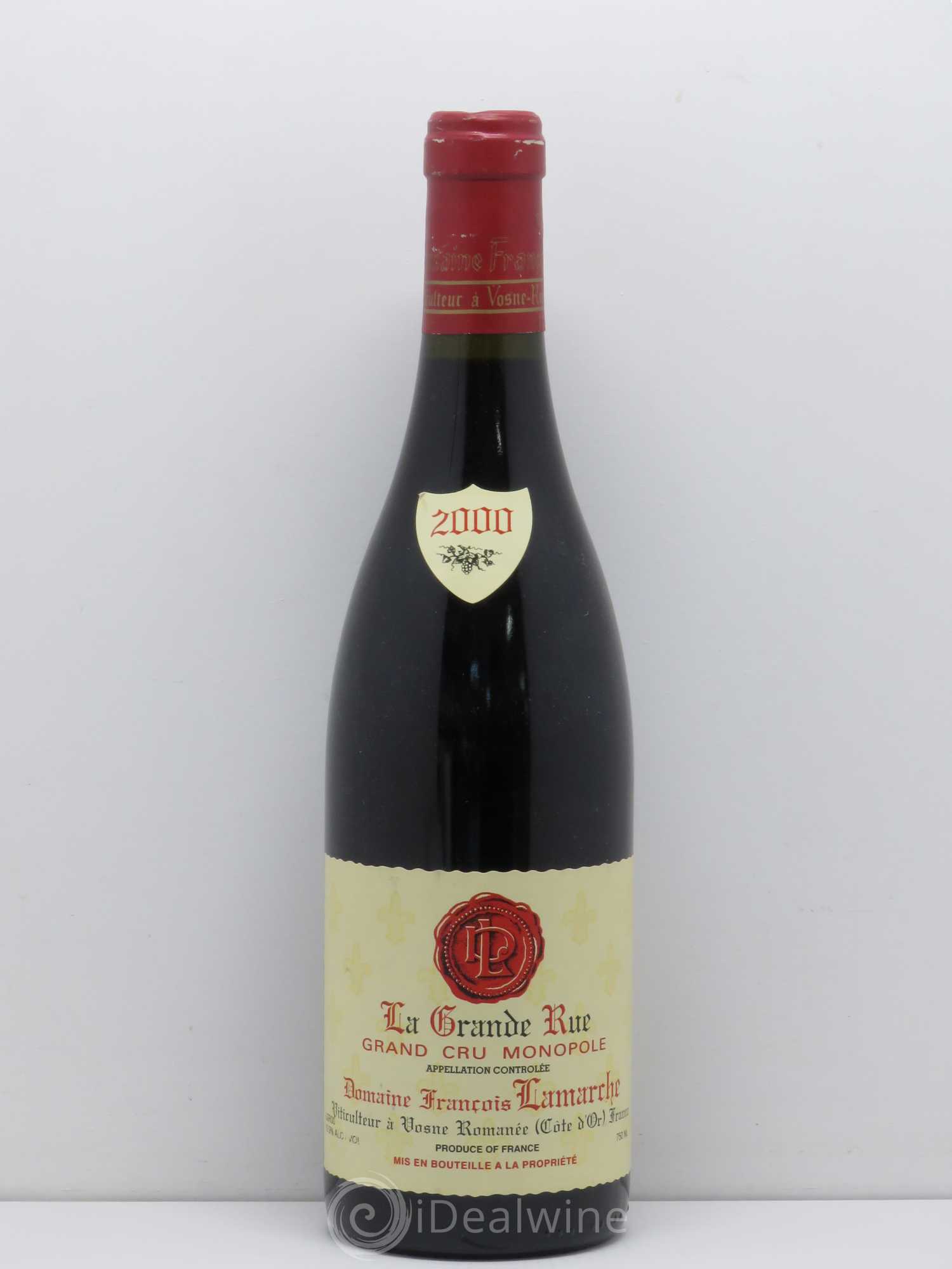 La Grande Rue Grand Cru Lamarche (Domaine) 2000 - Lot de 1 bouteille - 0