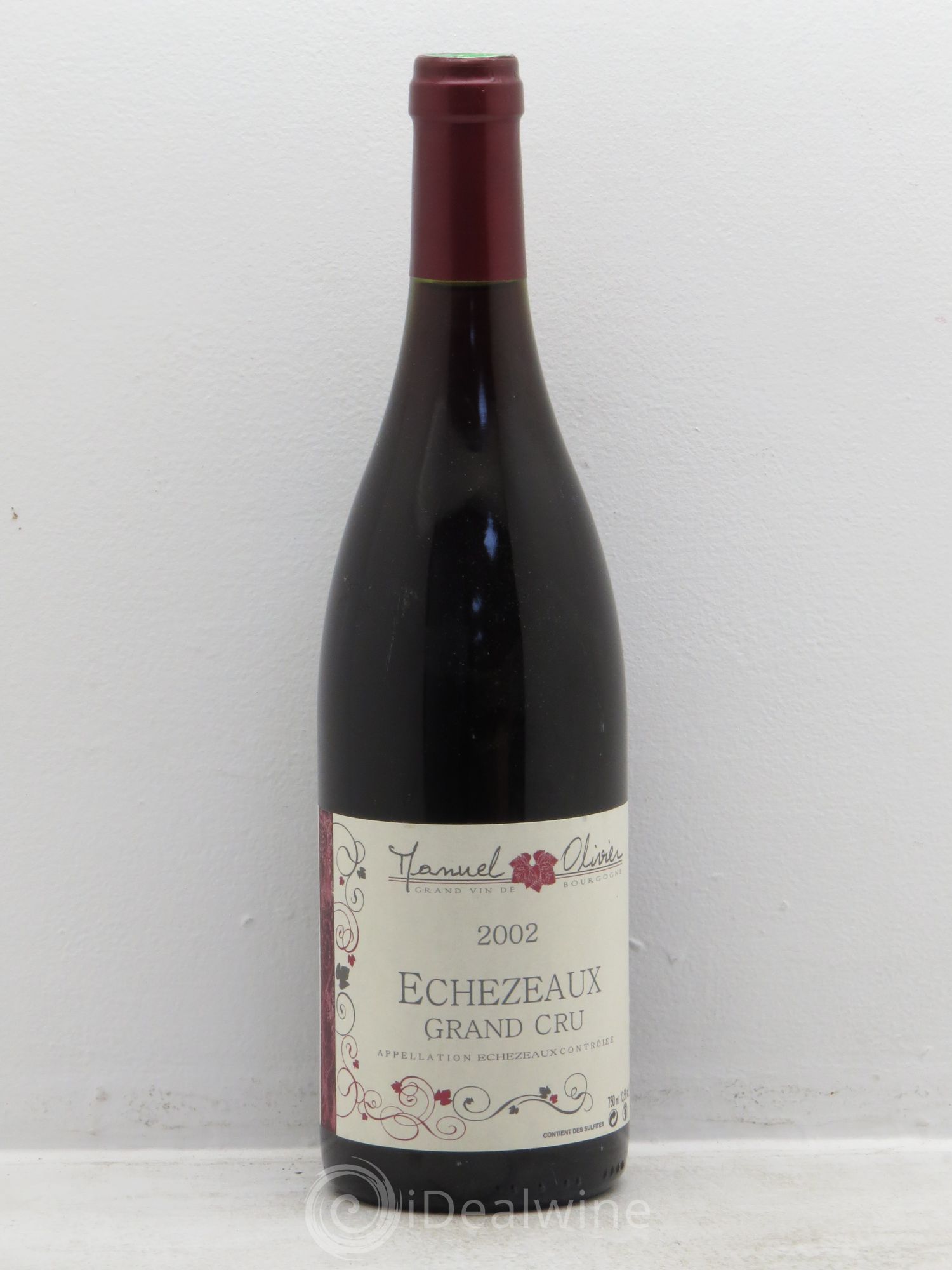 Echezeaux Grand Cru Olivier Manuel (sans prix de réserve) 2002 - Posten von 1 Flasche - 0