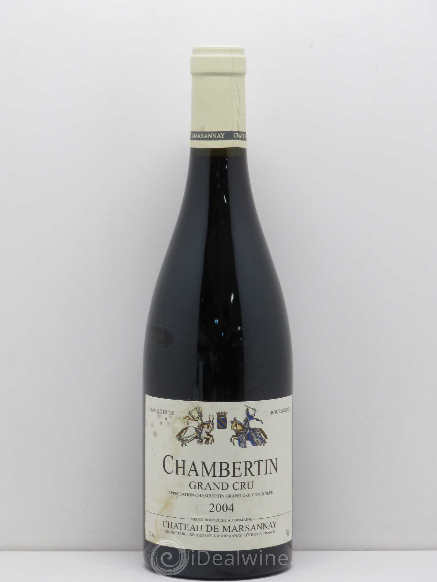 Chambertin Grand Cru Château de Marsannay 2004 - Lot de 1 bouteille - 0