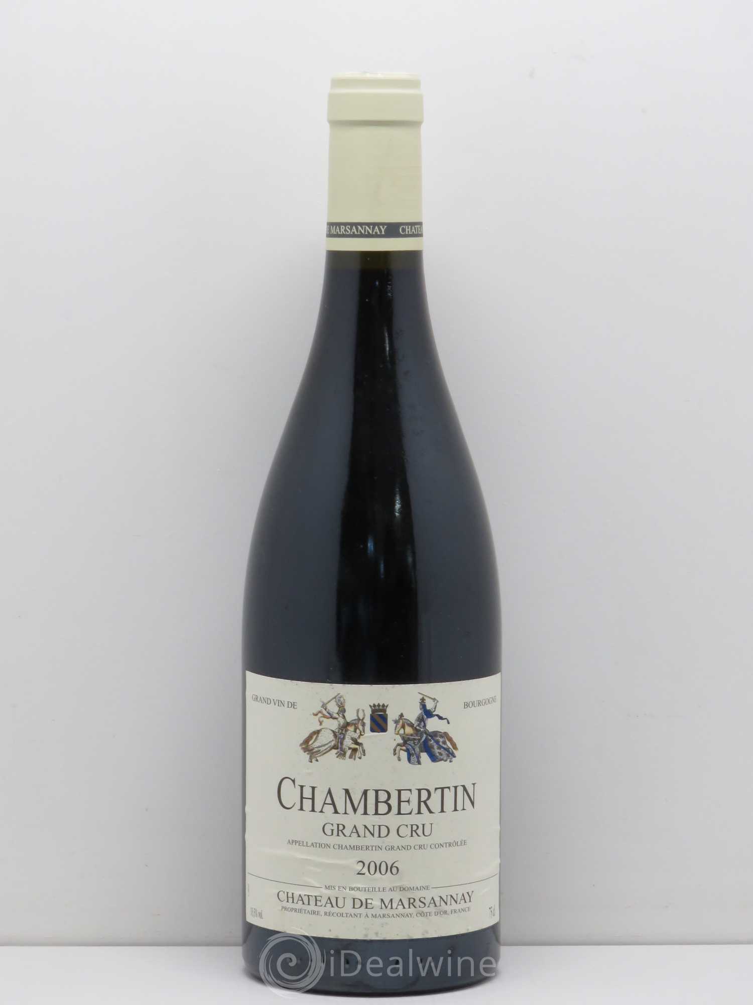 Chambertin Grand Cru Château de Marsannay (sans prix de réserve) 2006 - Posten von 1 Flasche - 0