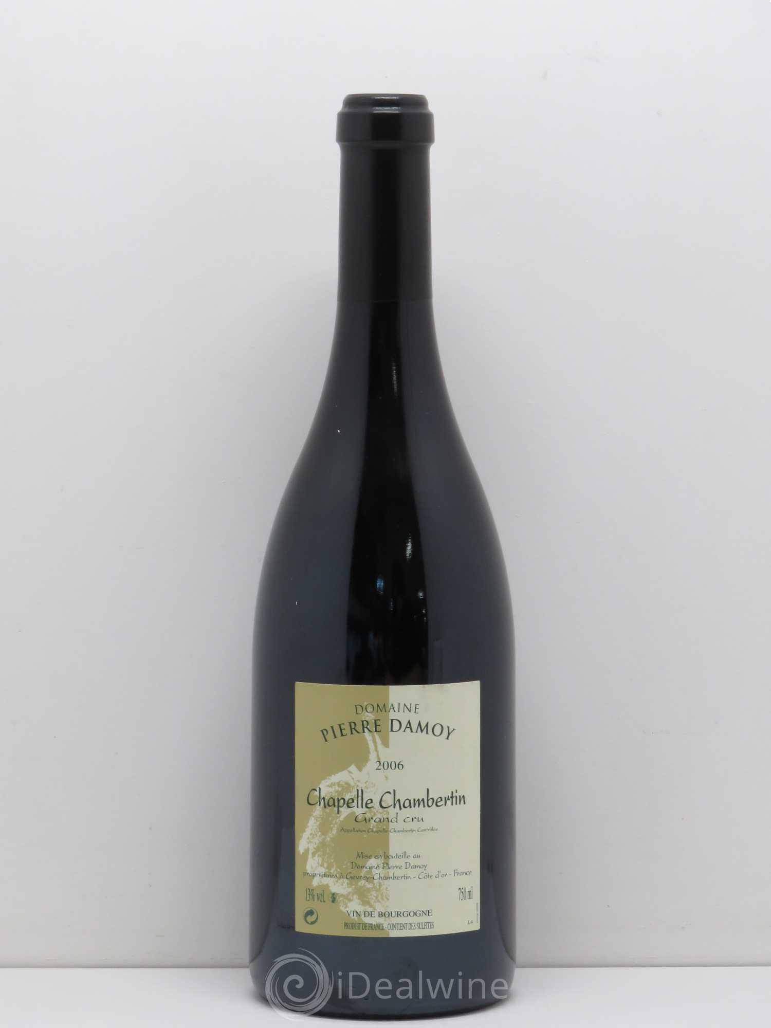 Chapelle-Chambertin Grand Cru Pierre Damoy 2006 - Lot de 1 bouteille - 0