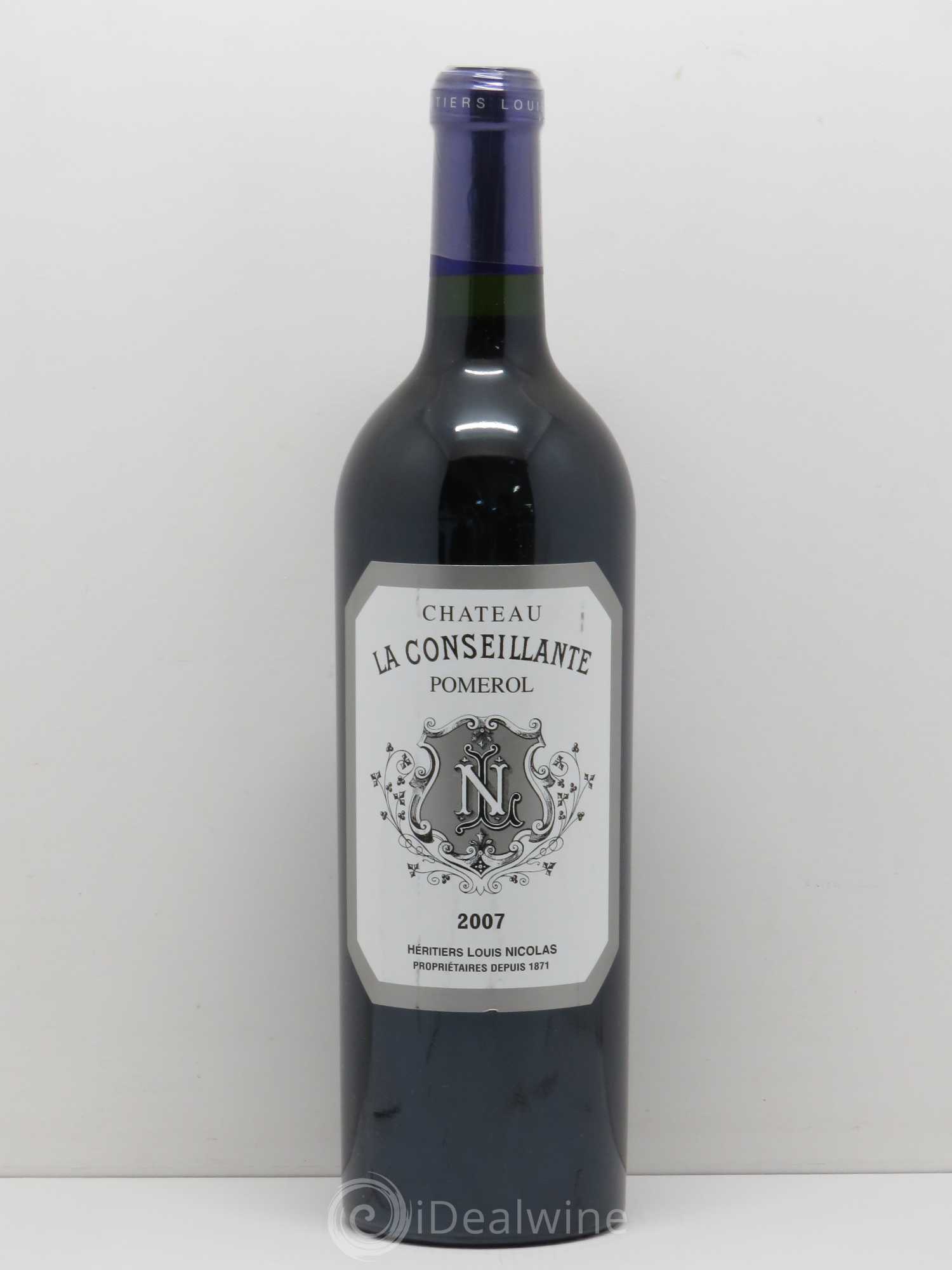 Château la Conseillante 2007 - Lot de 1 bouteille - 0