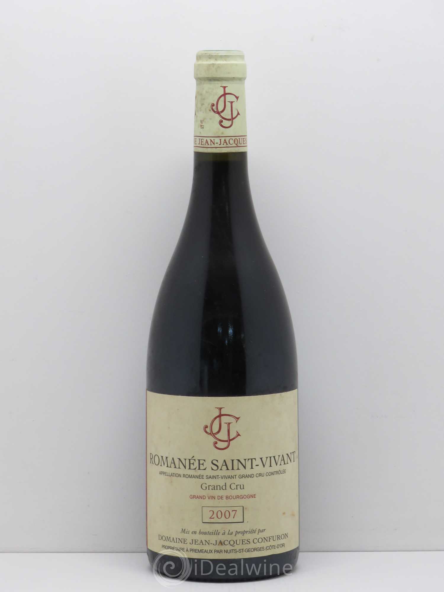 Romanée-Saint-Vivant Grand Cru Jean-Jacques Confuron 2007 - Lot de 1 bouteille - 0