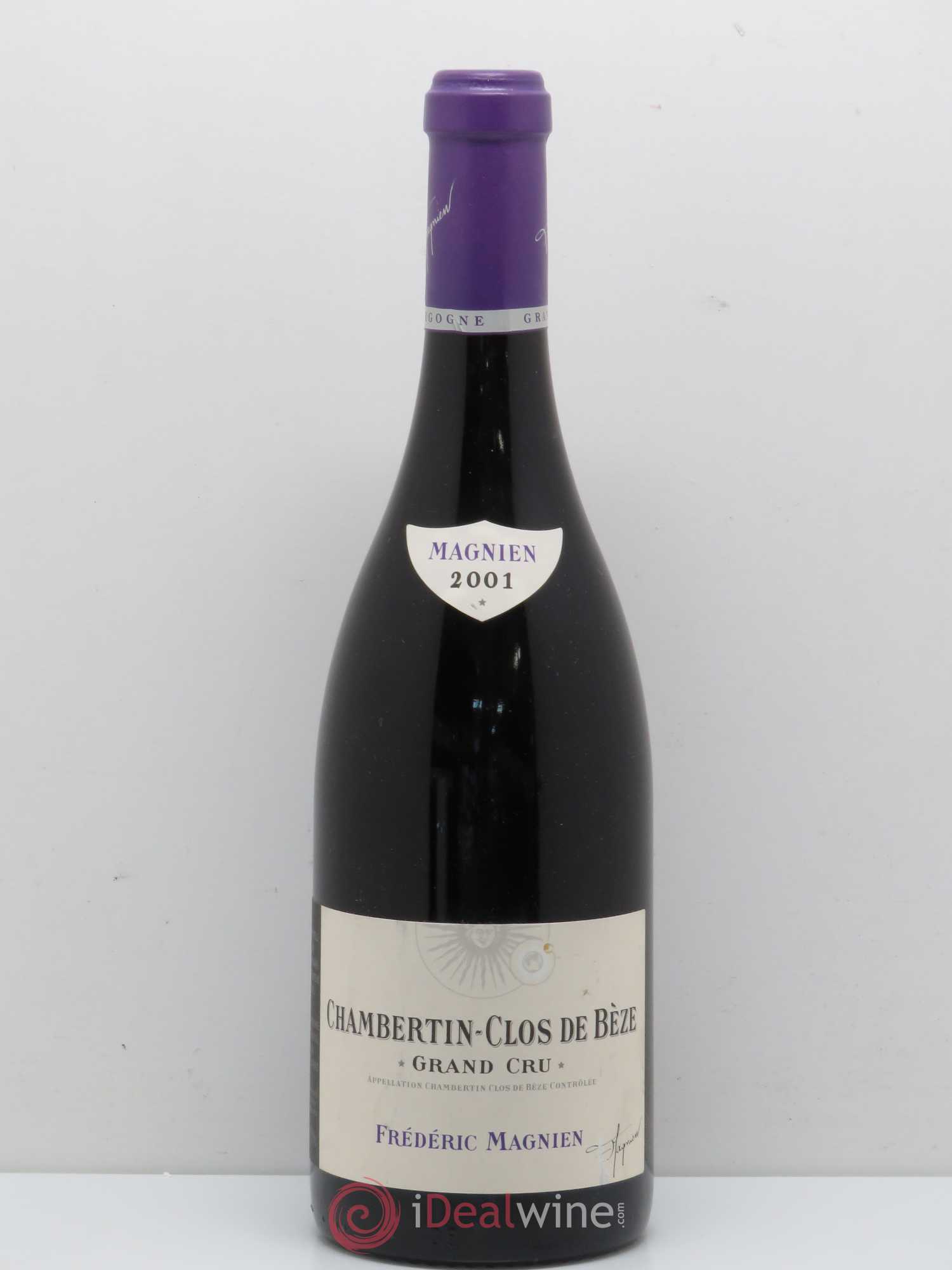 Chambertin Clos de Bèze Grand Cru Frederic Magnien 2001 - Lot de 1 bouteille - 0