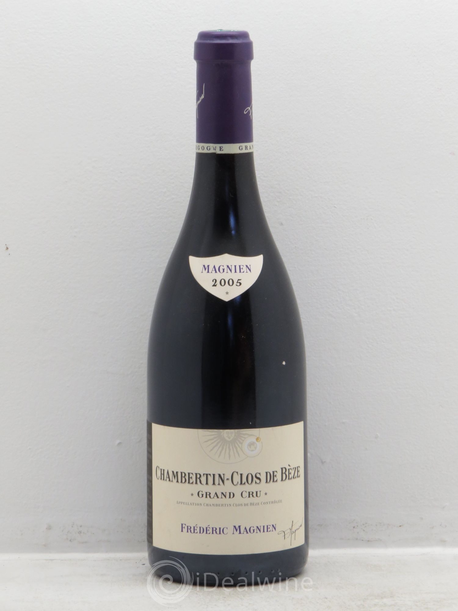 Chambertin Clos de Bèze Grand Cru Frédéric Magnien 2005 - Lot de 1 bouteille - 0