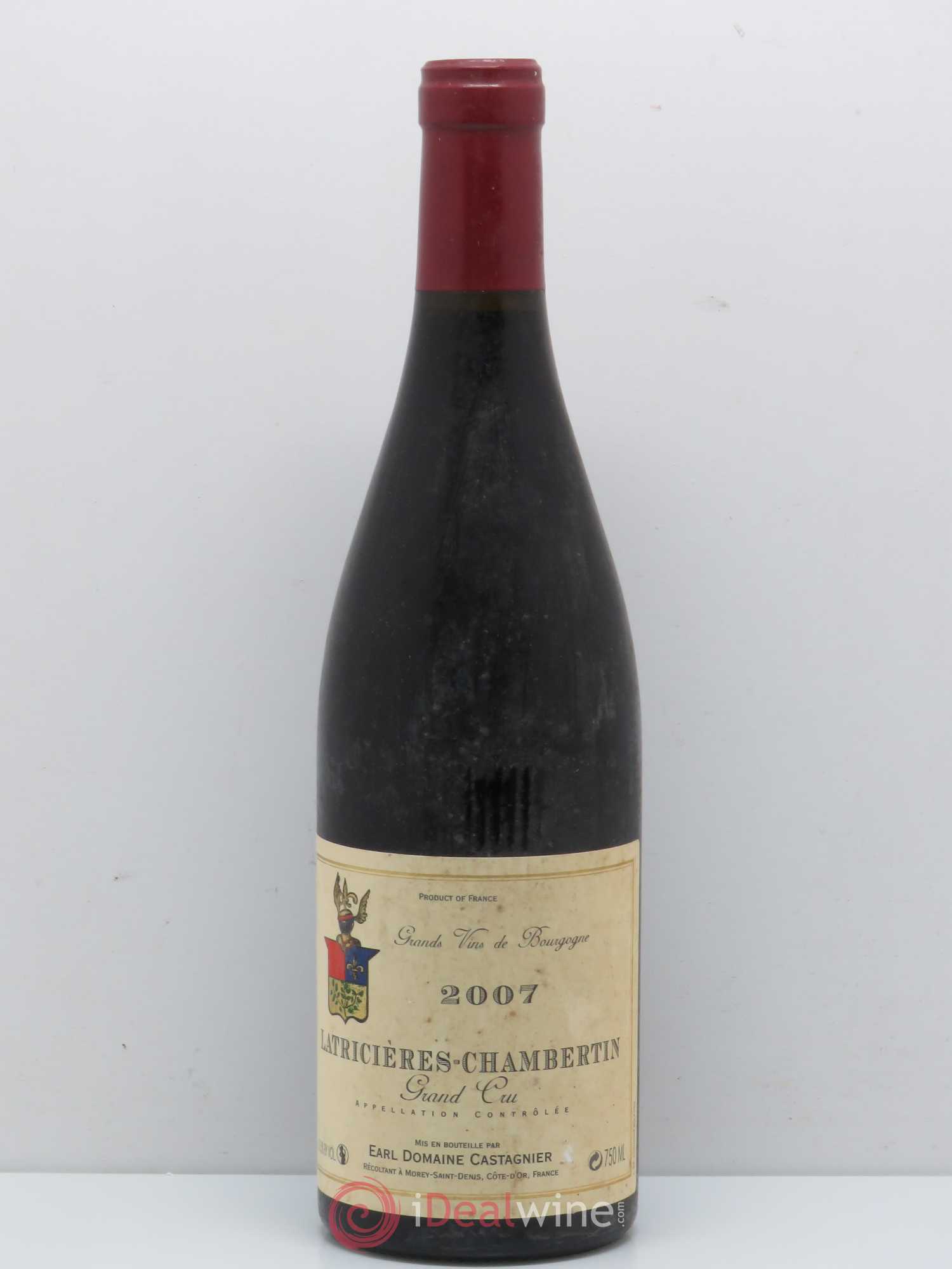 Latricières-Chambertin Grand Cru (sans prix de réserve) 2007 - Lot de 1 bouteille - 0