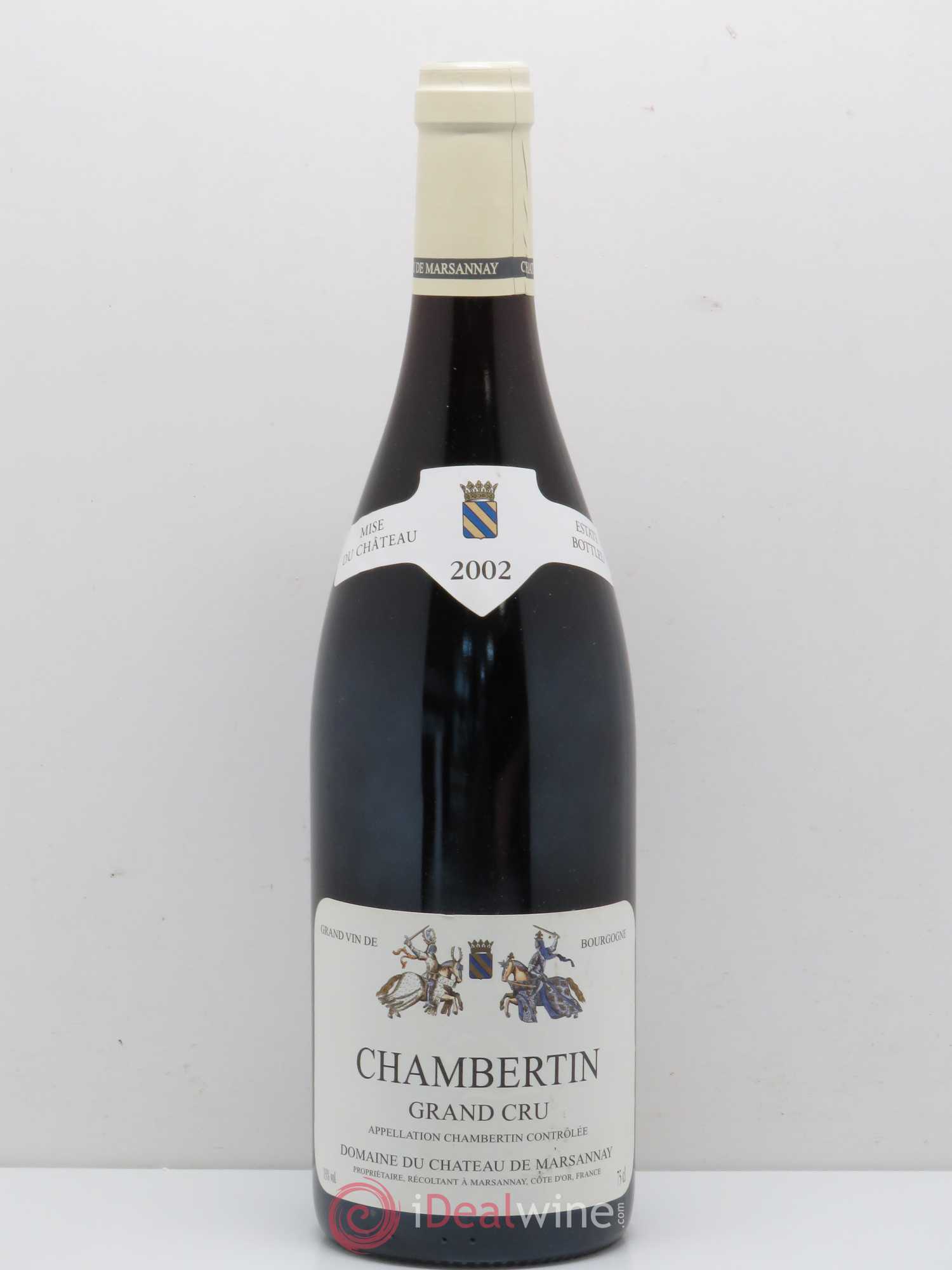 Chambertin Grand Cru Chateau De Marsannay (sans prix de réserve) 2002 - Posten von 1 Flasche - 0