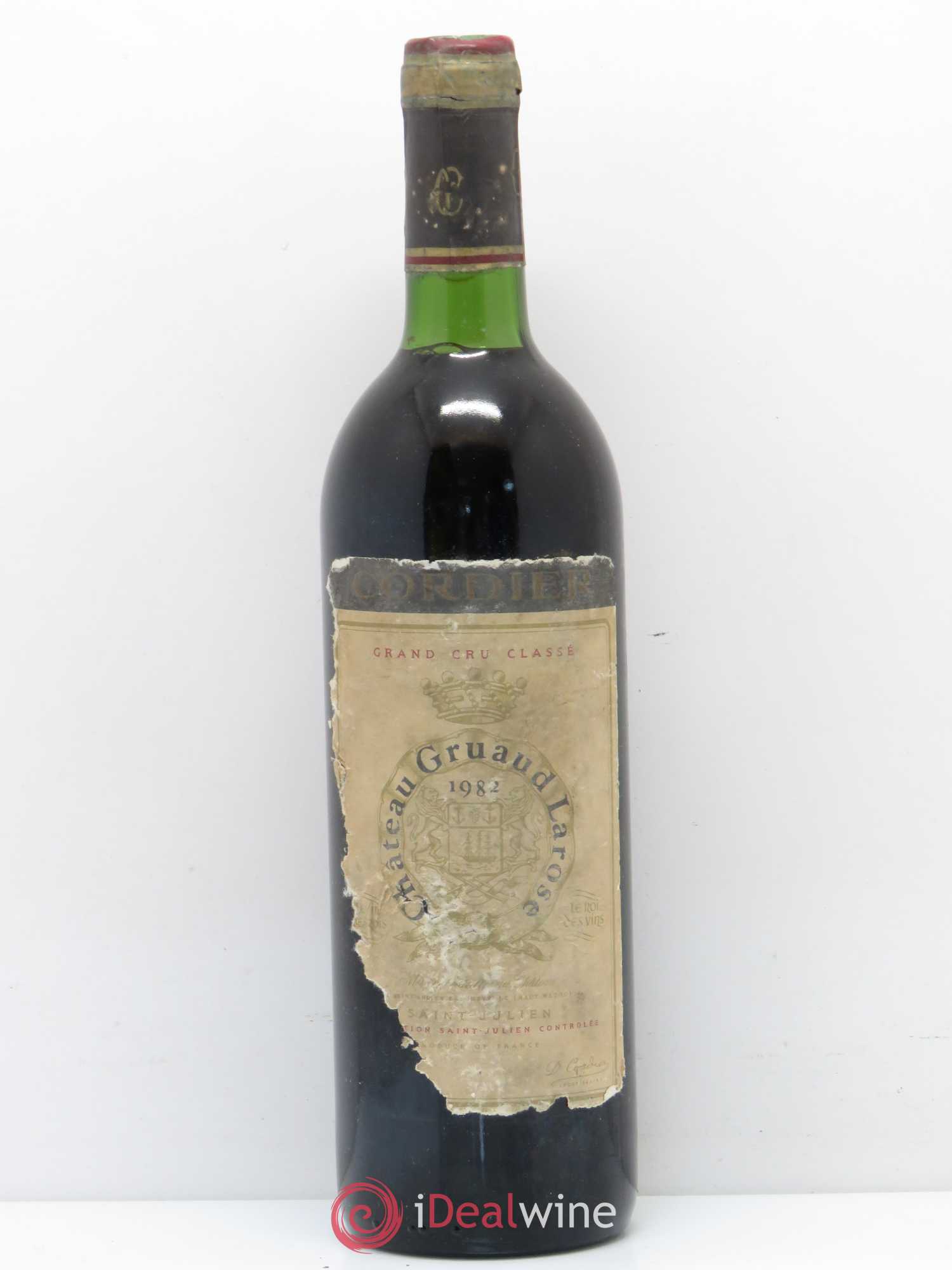 Château Gruaud Larose 2ème Grand Cru Classé 1982 - Lot de 1 bouteille - 0