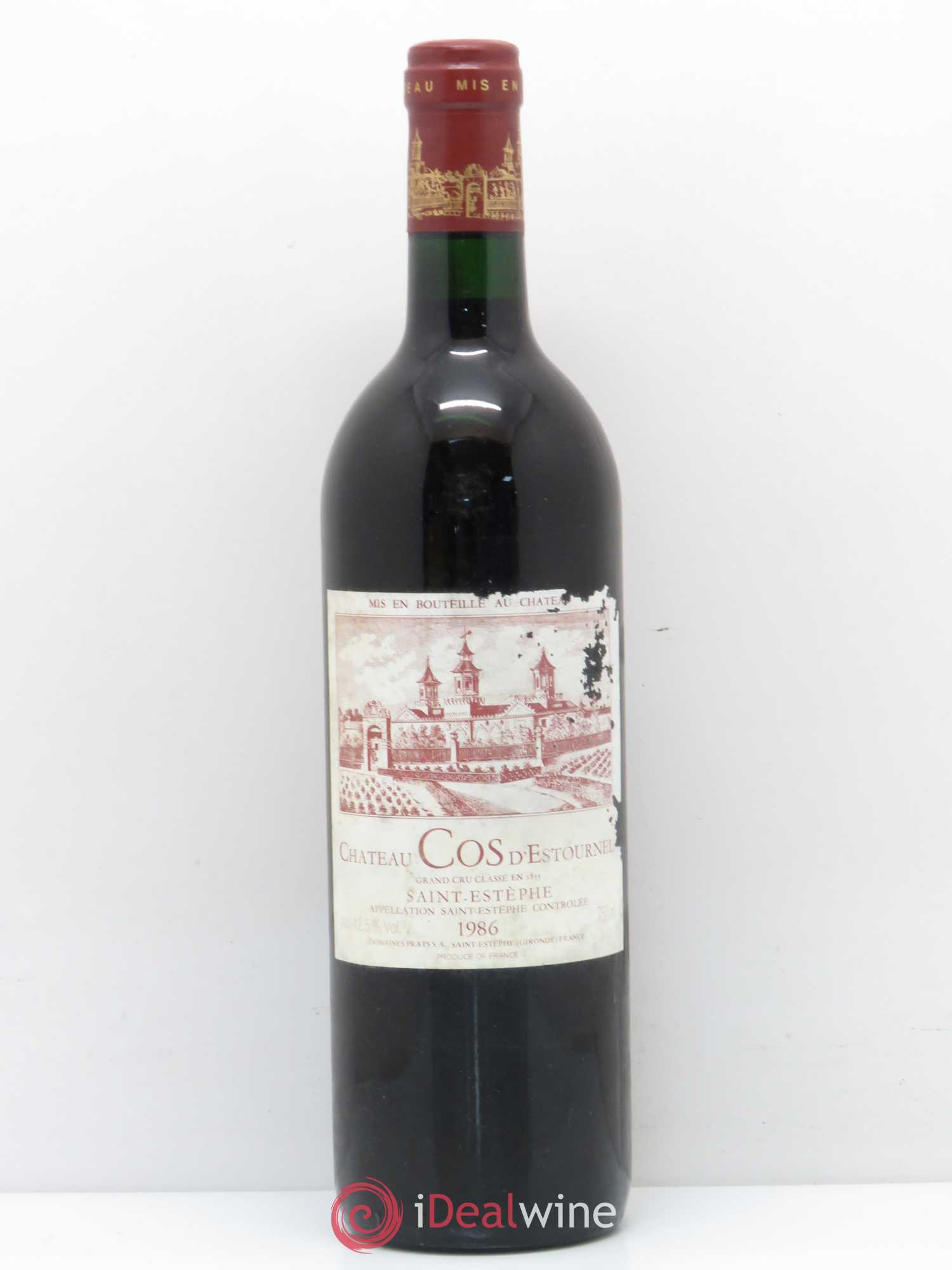 Cos d'Estournel 2ème Grand Cru Classé 1986 - Lot de 1 bouteille - 0