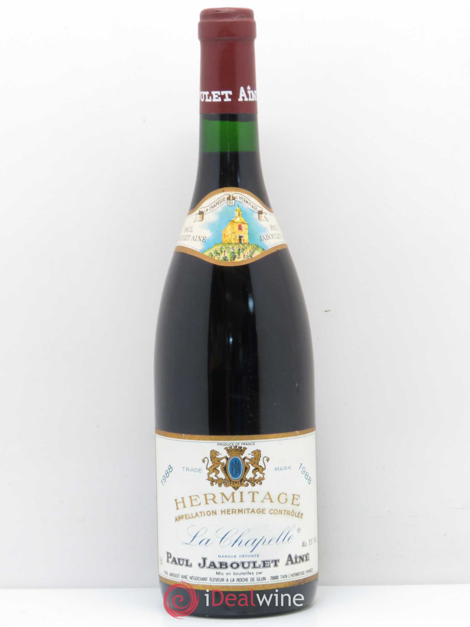 Hermitage La Chapelle Paul Jaboulet Ainé 1988 - Lot de 1 bouteille - 0
