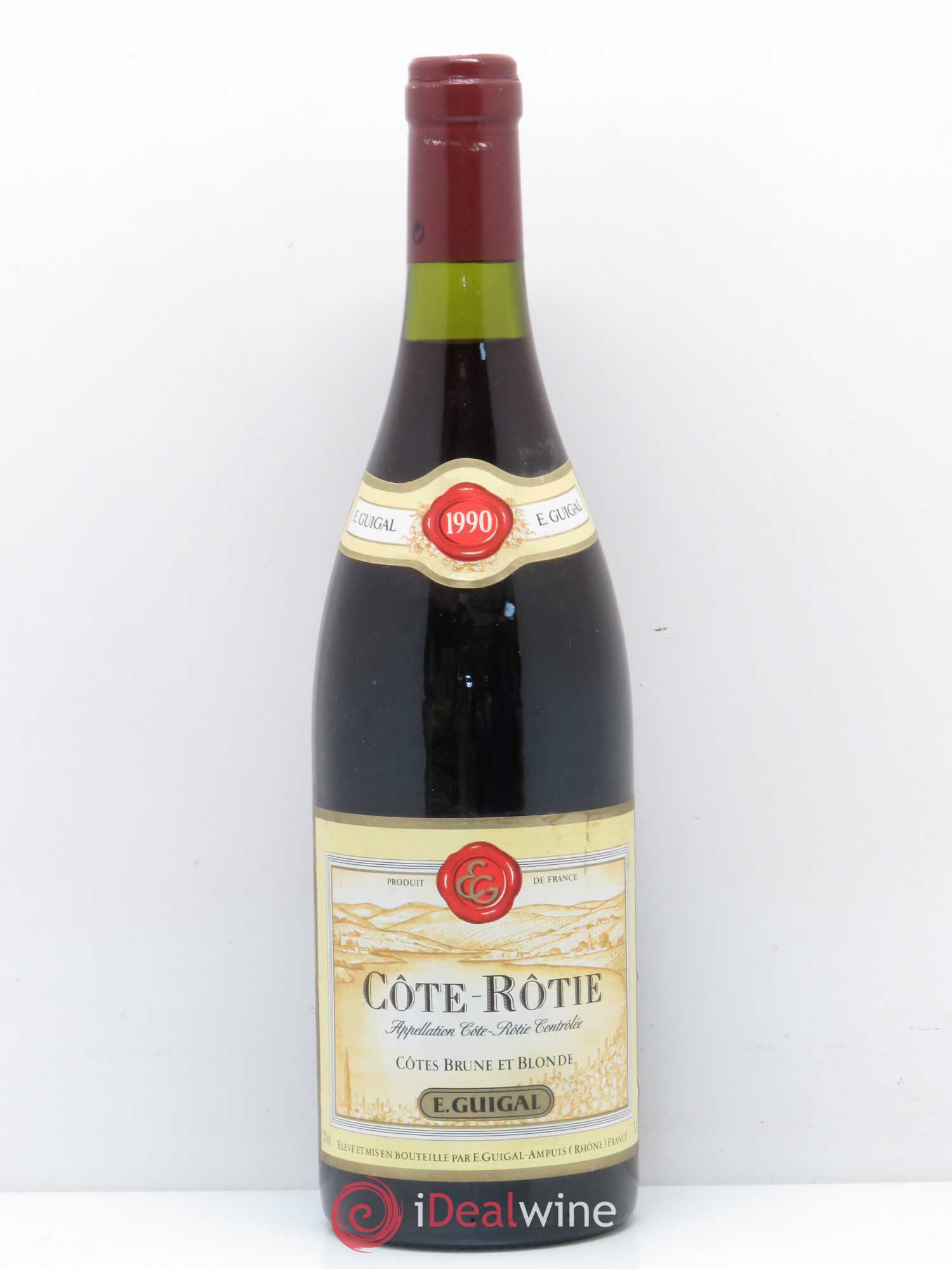 Côte-Rôtie Côtes Brune et Blonde Guigal 1990 - Lot de 1 bouteille - 0