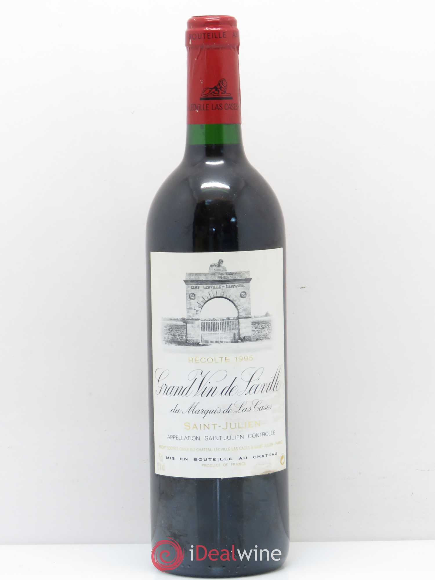Château Léoville Las Cases 2ème Grand Cru Classé 1995 - Lot de 1 bouteille - 0