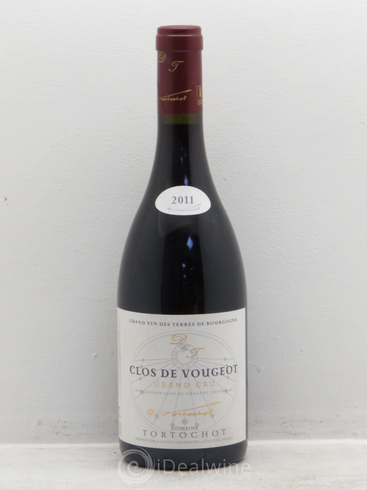 Clos de Vougeot Grand Cru Domaine Tortochot 2011 - Posten von 1 Flasche - 0