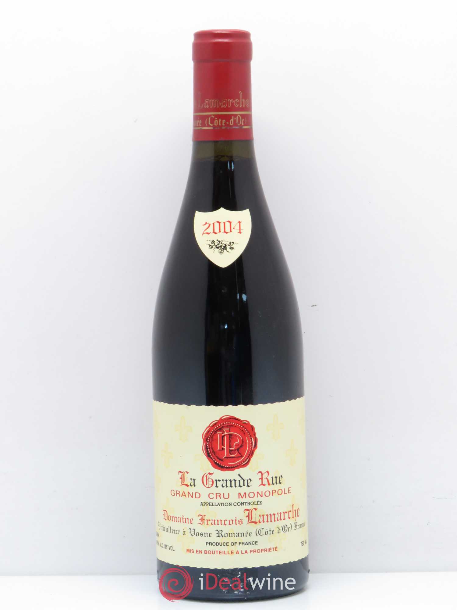 La Grande Rue Grand Cru Lamarche (Domaine) 2004 - Lot de 1 bouteille - 0