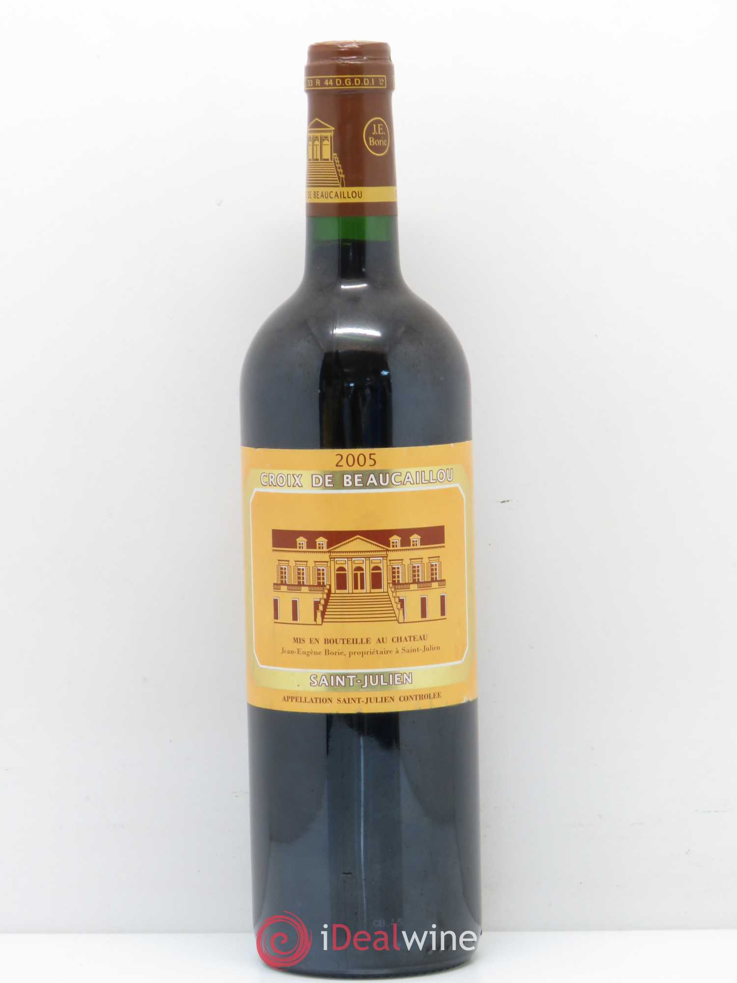 La Croix de Beaucaillou Second Vin 2005 - Lot de 1 bouteille - 0