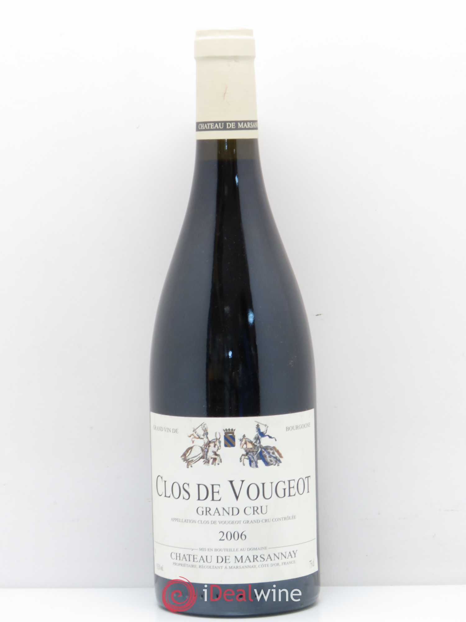 Clos de Vougeot Grand Cru Château de Marsannay 2006 - Lot de 1 bouteille - 0