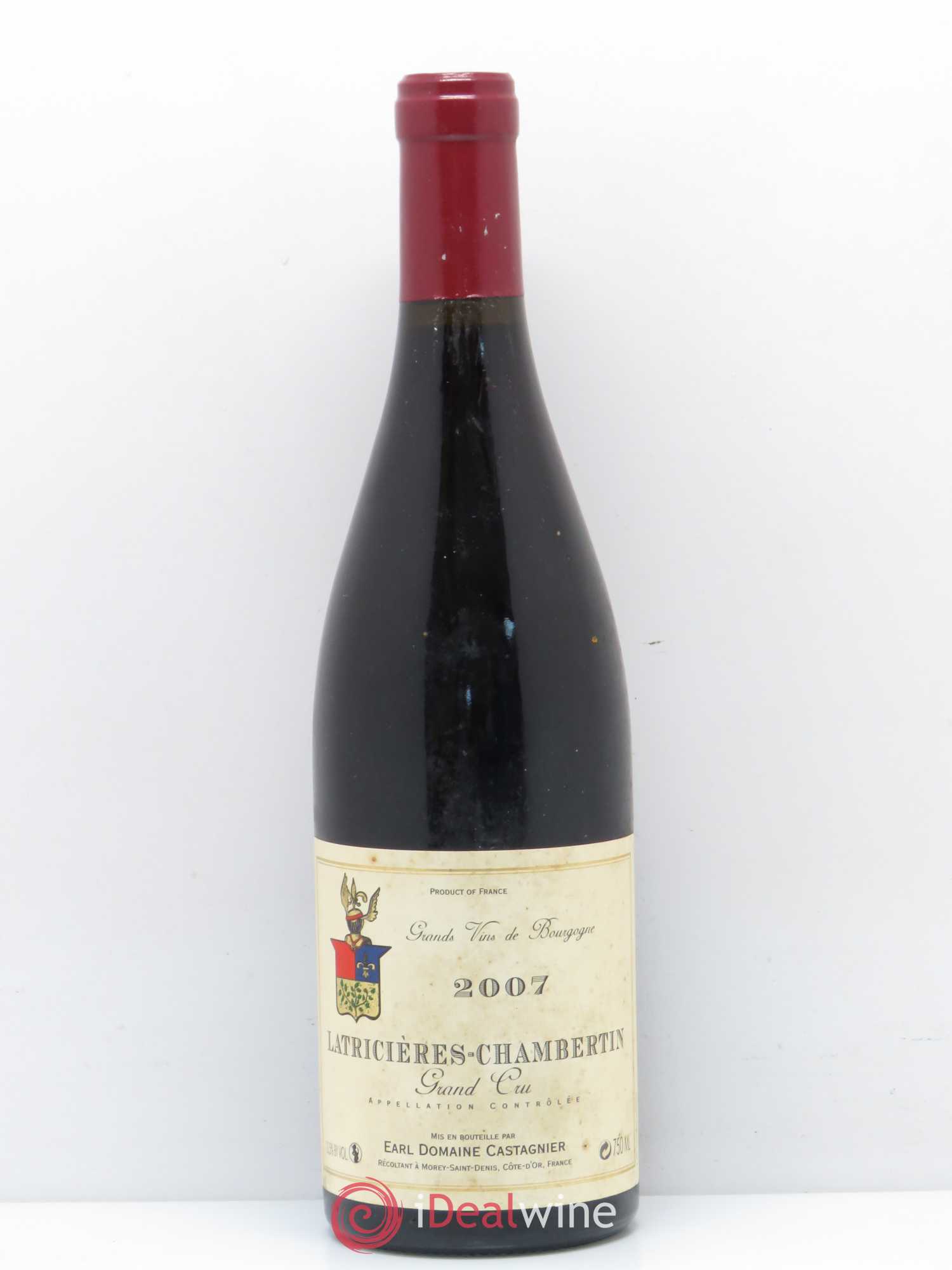 Latricières-Chambertin Grand Cru Castagnier 2007 - Lot de 1 bouteille - 0