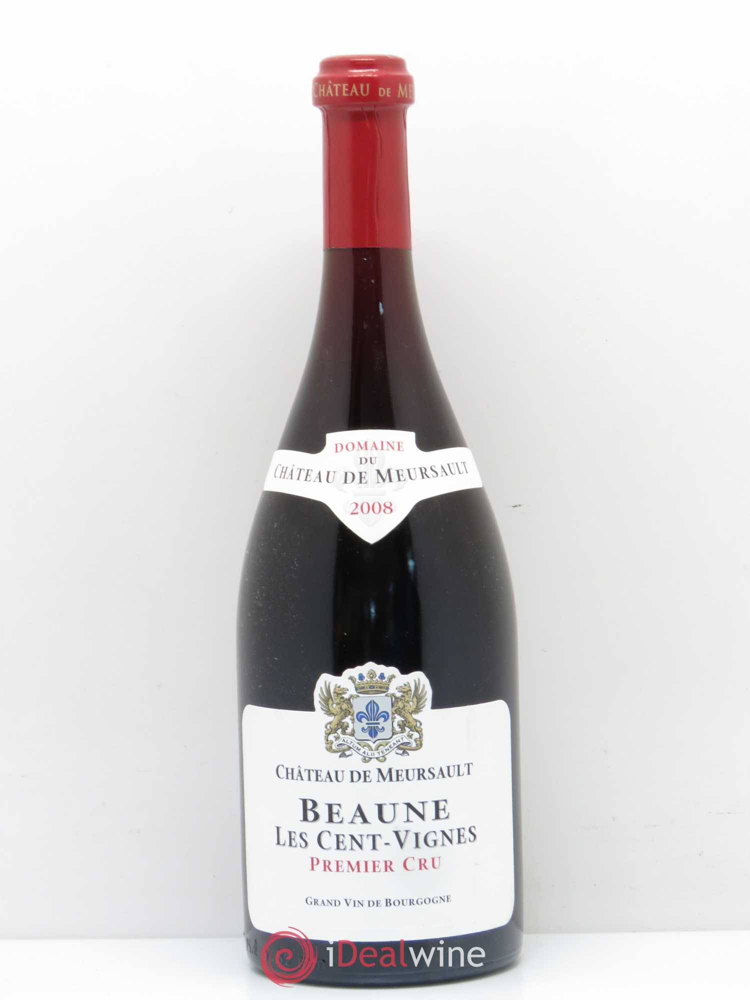 Beaune 1er Cru Les Cent Vignes Château de Meursault 2008 - Lot de 1 bouteille - 0
