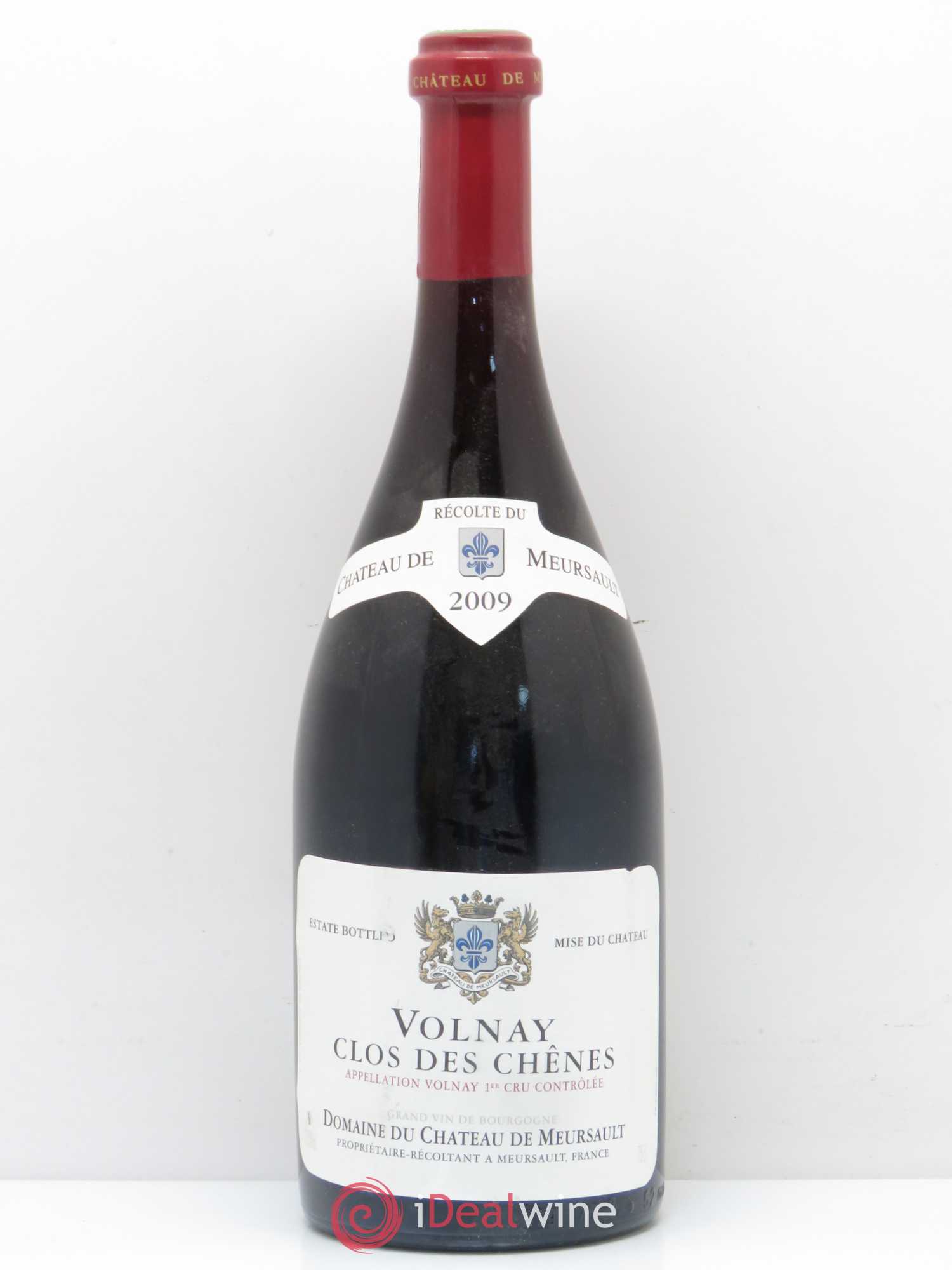 Volnay 1er Cru Clos des Chênes Château de Meursault 2009 - Lot de 1 bouteille - 0