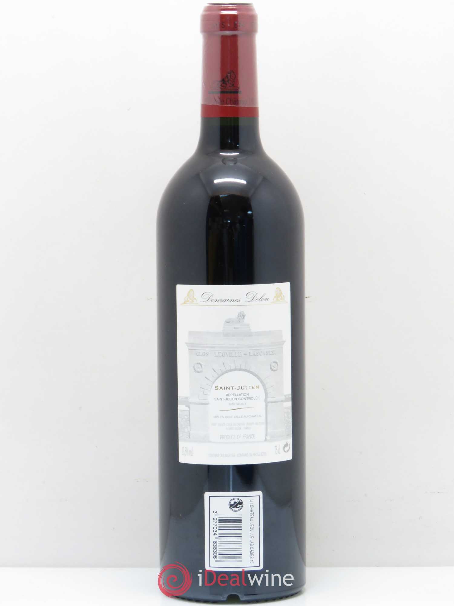Château Léoville Las Cases 2ème Grand Cru Classé 2010 - Lot de 1 bouteille - 1
